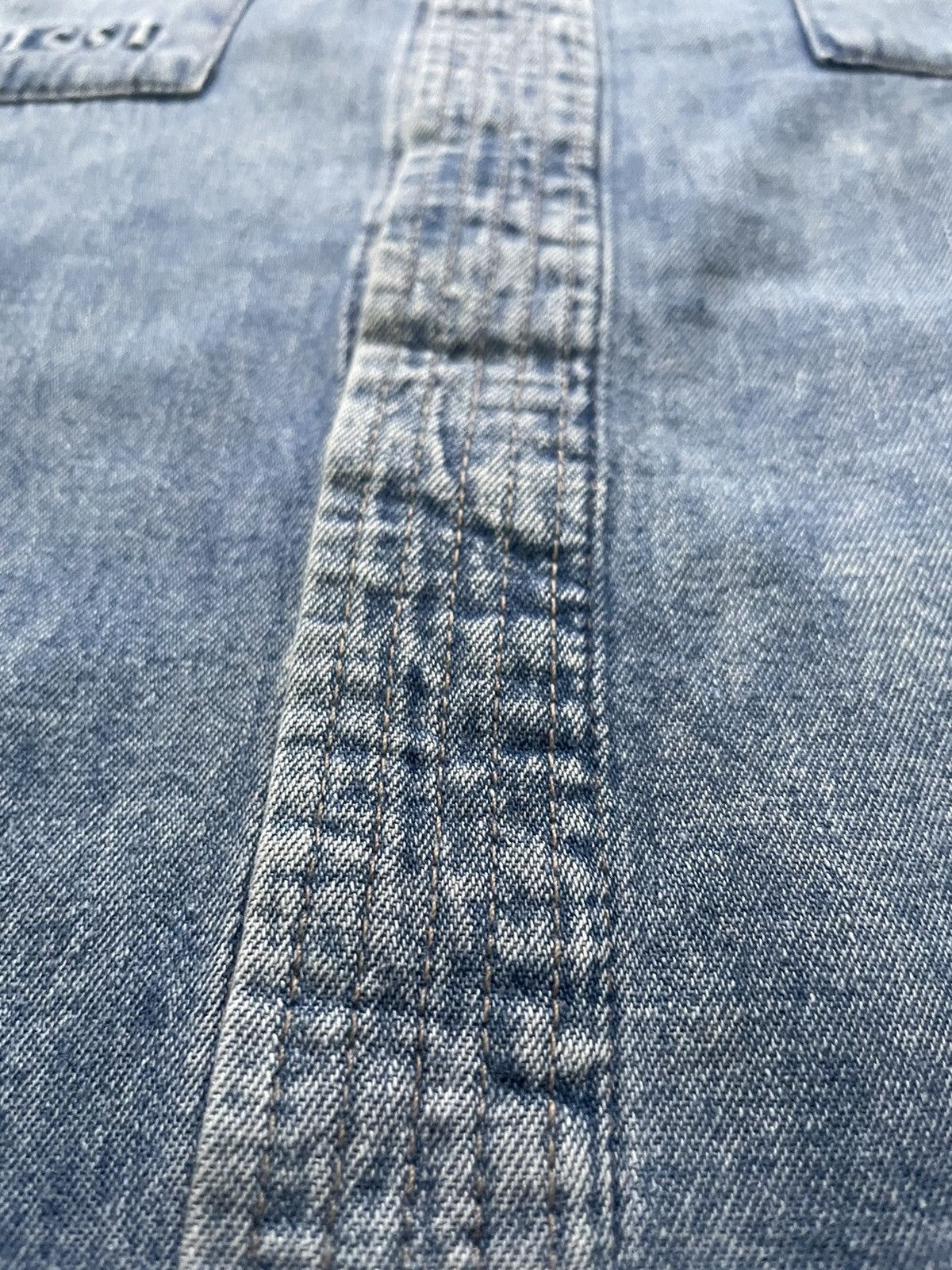 Vintage Vintage Z.Cavaricci Denim Shirt Size US XL / EU 56 / 4 - 13 Thumbnail
