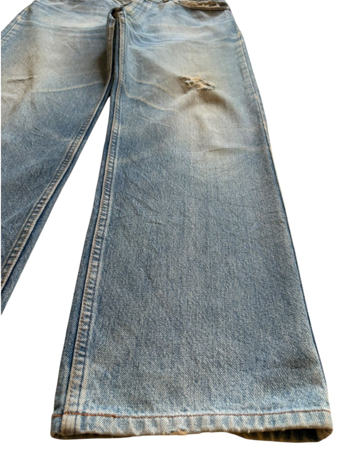Levi's Vintage 90s Levis Mud Wash Distressed Baggy Jeans Size US 36 / EU 52 - 7 Thumbnail