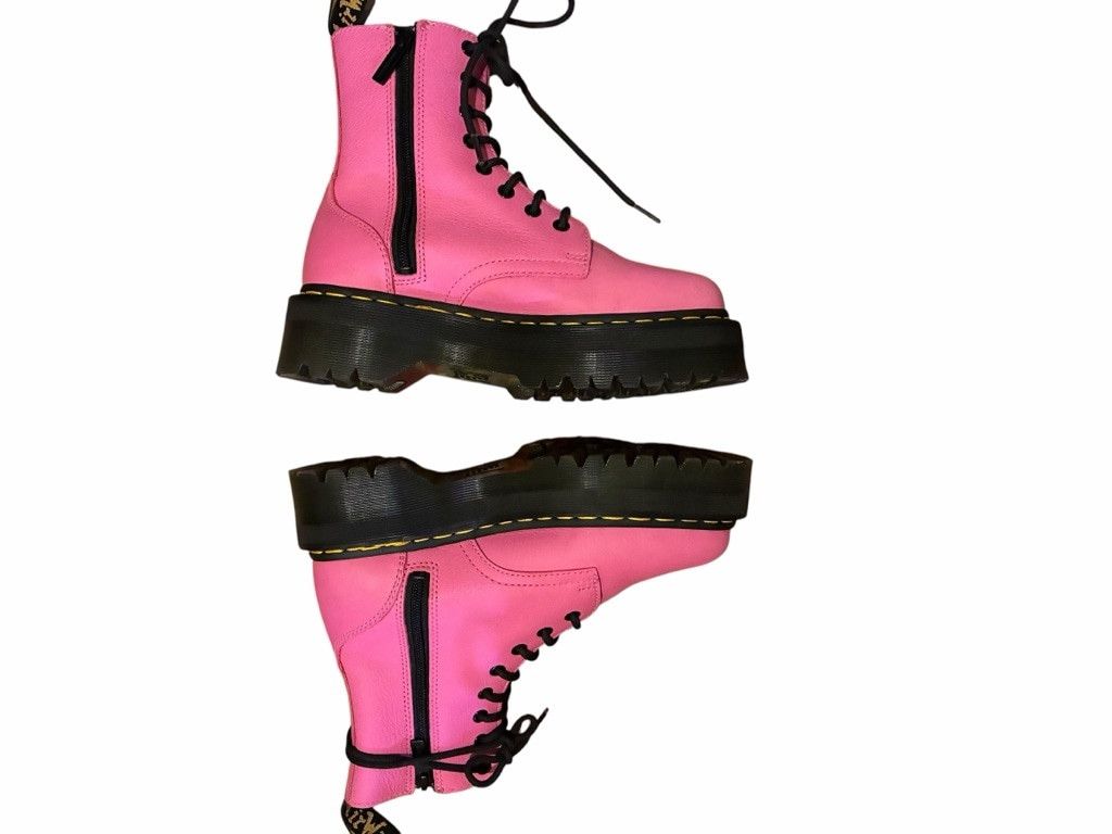 Dr. Martens Dr. Martens Pink Jadon Platform Boots Size 8 Size US 8 / IT 38 - 1 Thumbnail