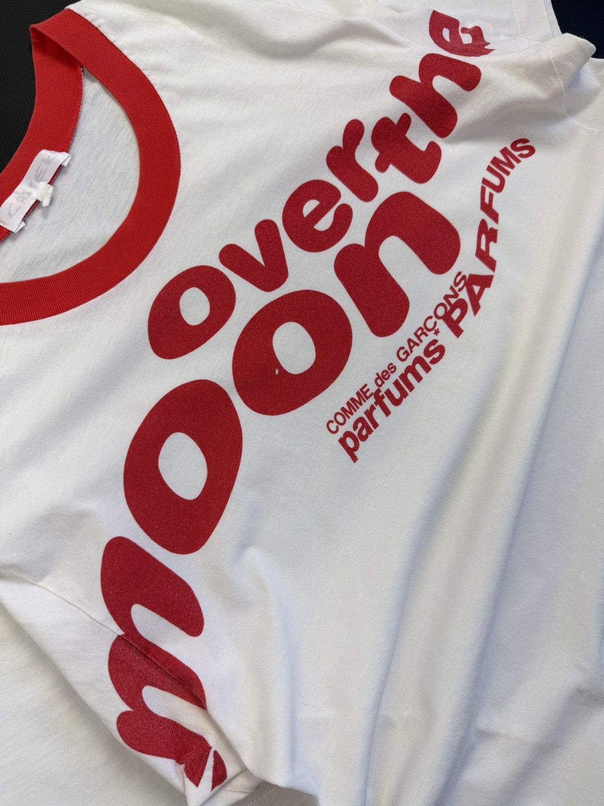 Comme des Garcons COMME des GARÇONS Japan Over The Moon T-Shirt Ringer Vintage Size US M / EU 48-50 / 2 - 7 Thumbnail