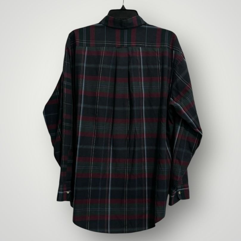 Saddlebred Saddlebred Men's Single Needle Tailoring Plaid Shirt XL Size US XL / EU 56 / 4 - 2 Thumbnail