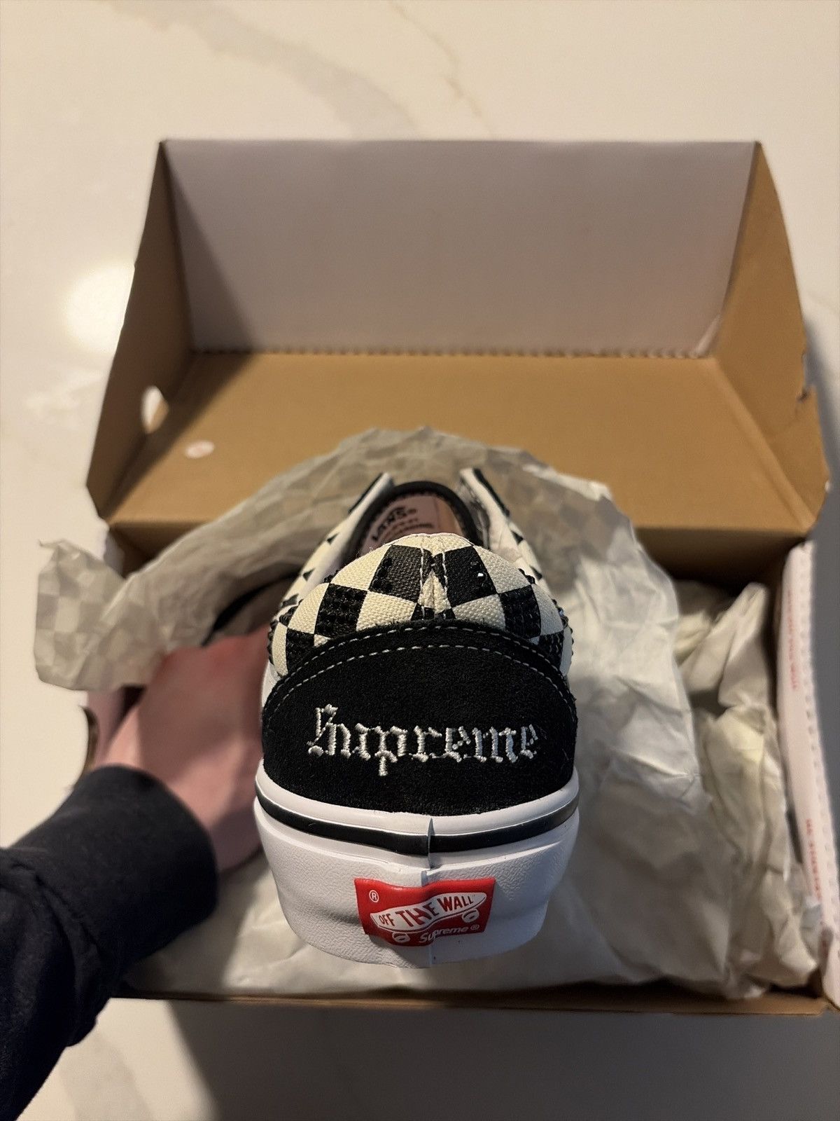 Supreme × Swarovski Supreme Swarovski Vans Size US 8 / EU 41 - 7 Thumbnail