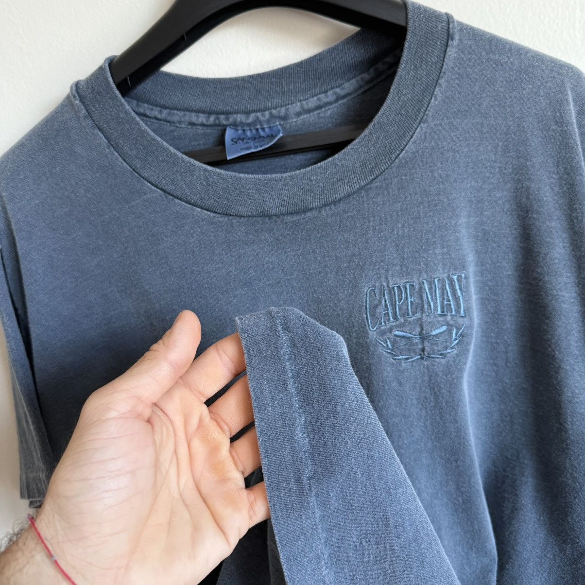 Vintage Vintage Sansegal Cape May Single Stitch T-Shirt Made in USA Size US L / EU 52-54 / 3 - 8 Thumbnail