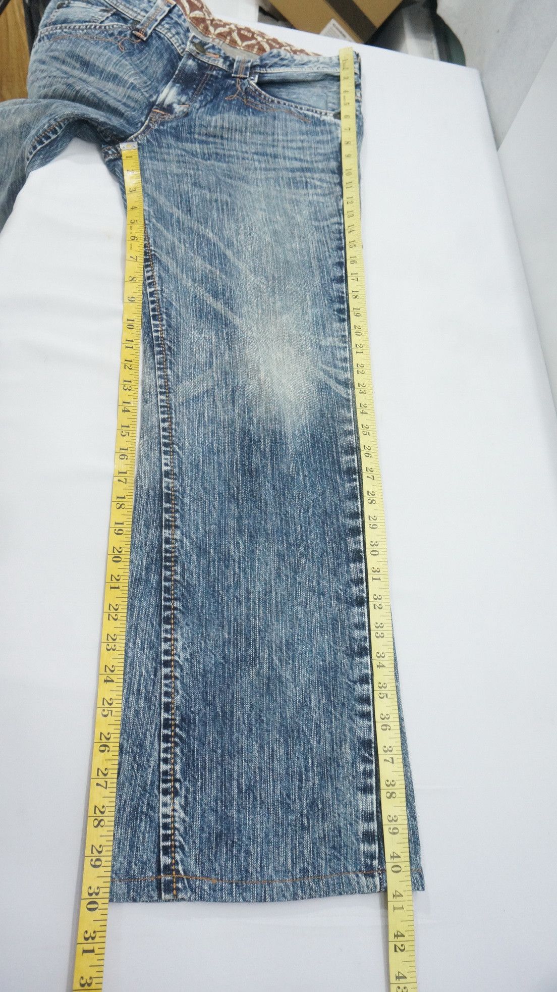 Edwin 🔥 Edwin Exclusive Vintage XVS EXV1878 Flared Bootcut Jeans Size US 34 / EU 50 - 11 Thumbnail