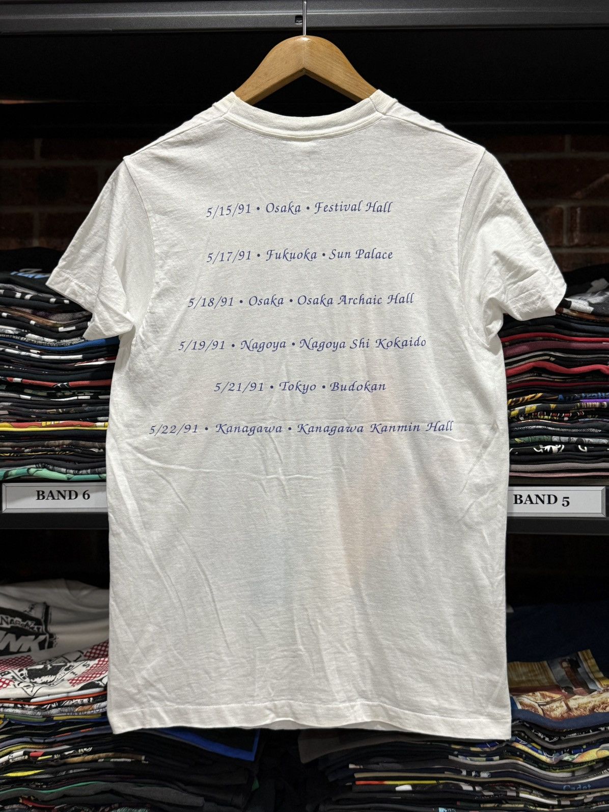Band Tees Vintage 90s Santana American Guitarist Tee Size US L / EU 52-54 / 3 - 10 Thumbnail