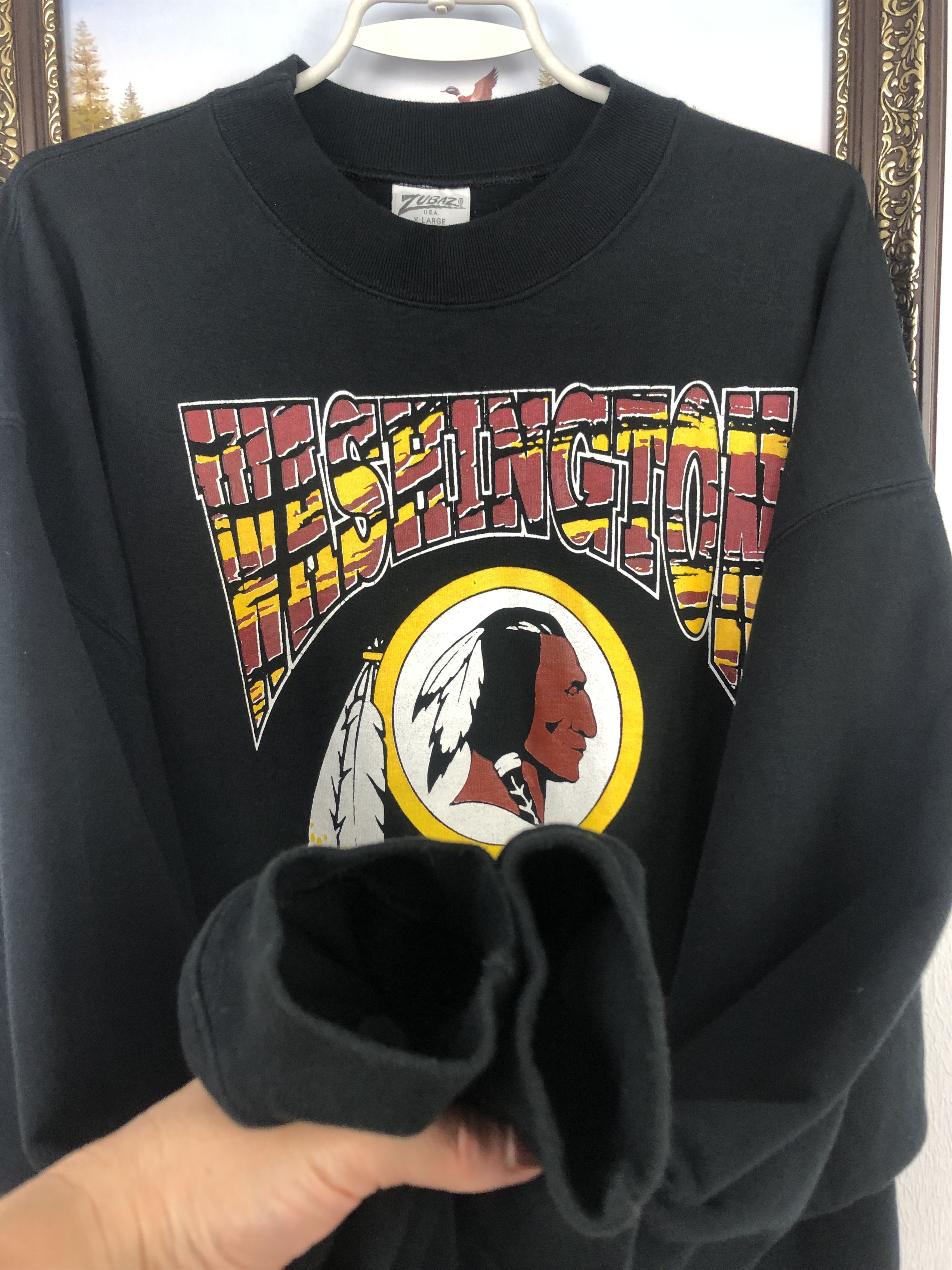 NFL Vintage Washington Redskins Sweatshirt NFL Rare Hype Size US XL / EU 56 / 4 - 7 Thumbnail