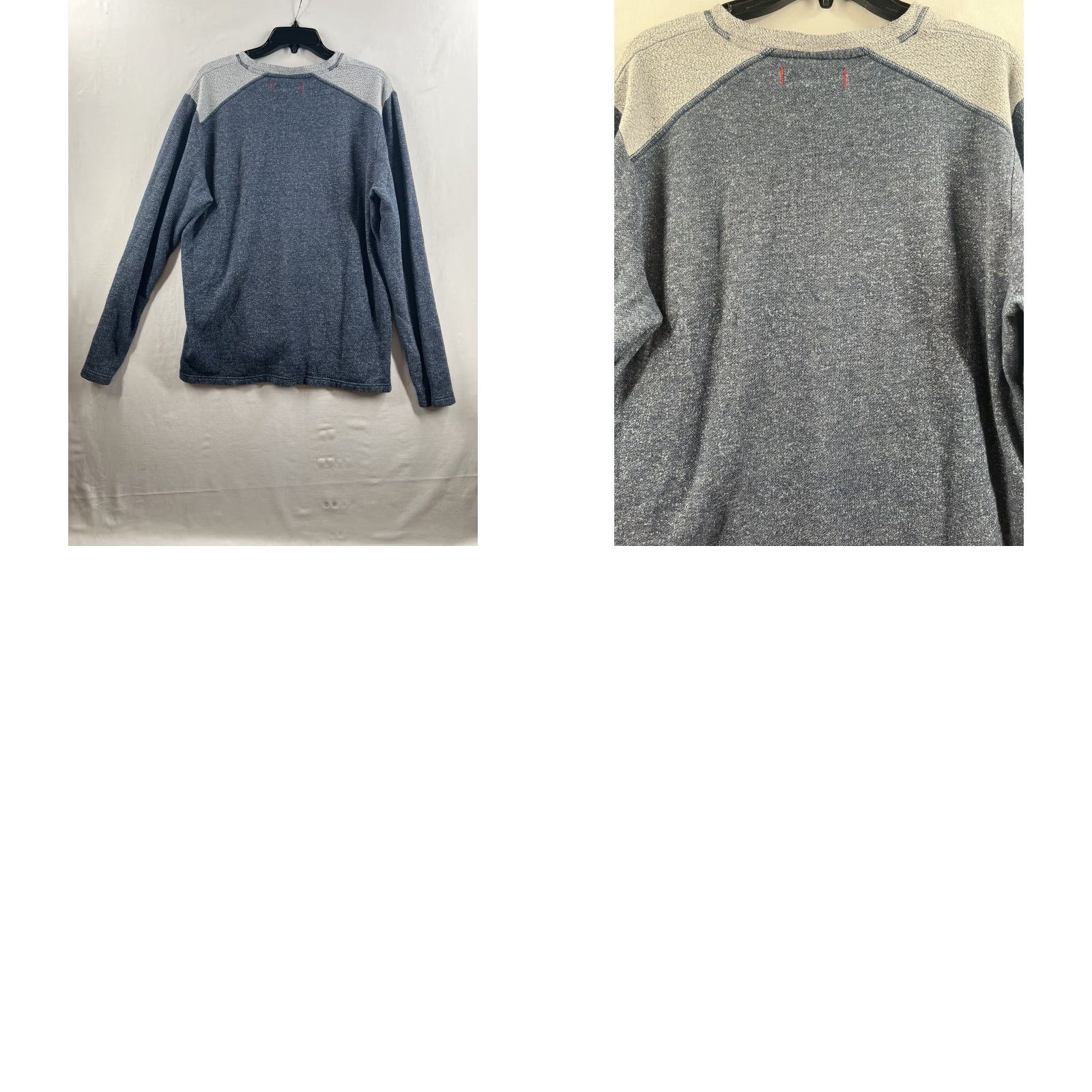 Tommy Bahama Tommy Bahama Sweater Adult Large Blue Lightweight Silk Blend Casual Mens Pullover Crew Neck Long Sleeve Solid Logo Size US L / EU 52-54 / 3 - 8 Thumbnail