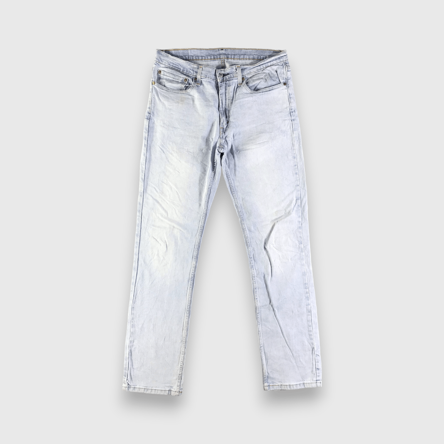Levi's Vintage Light Wash Levis 514 Jeans-J3720 Size US 36 / EU 52 - 1 Thumbnail