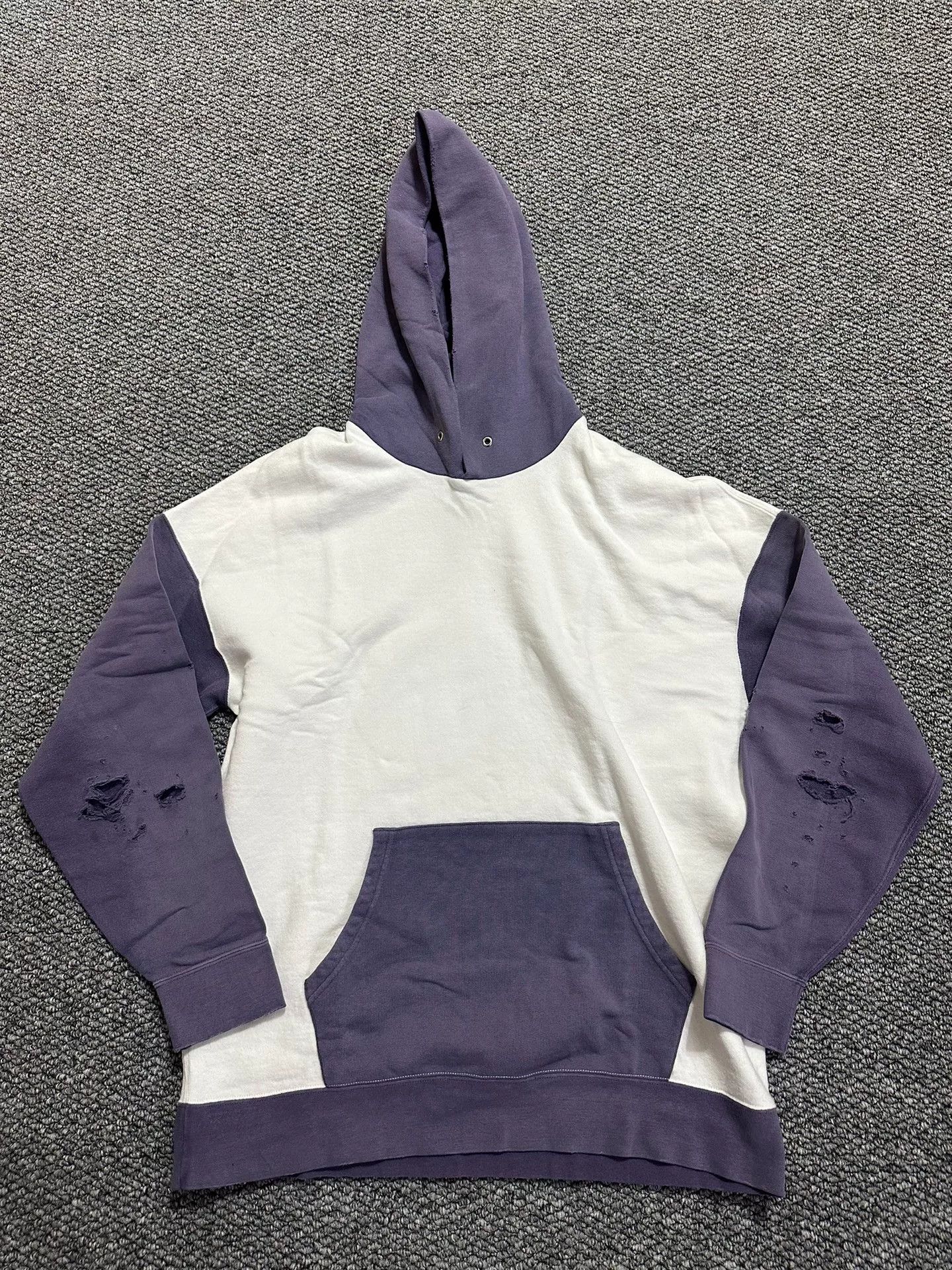 Visvim visvim jumbo distressed hoodie Size US L / EU 52-54 / 3 - 1 Thumbnail