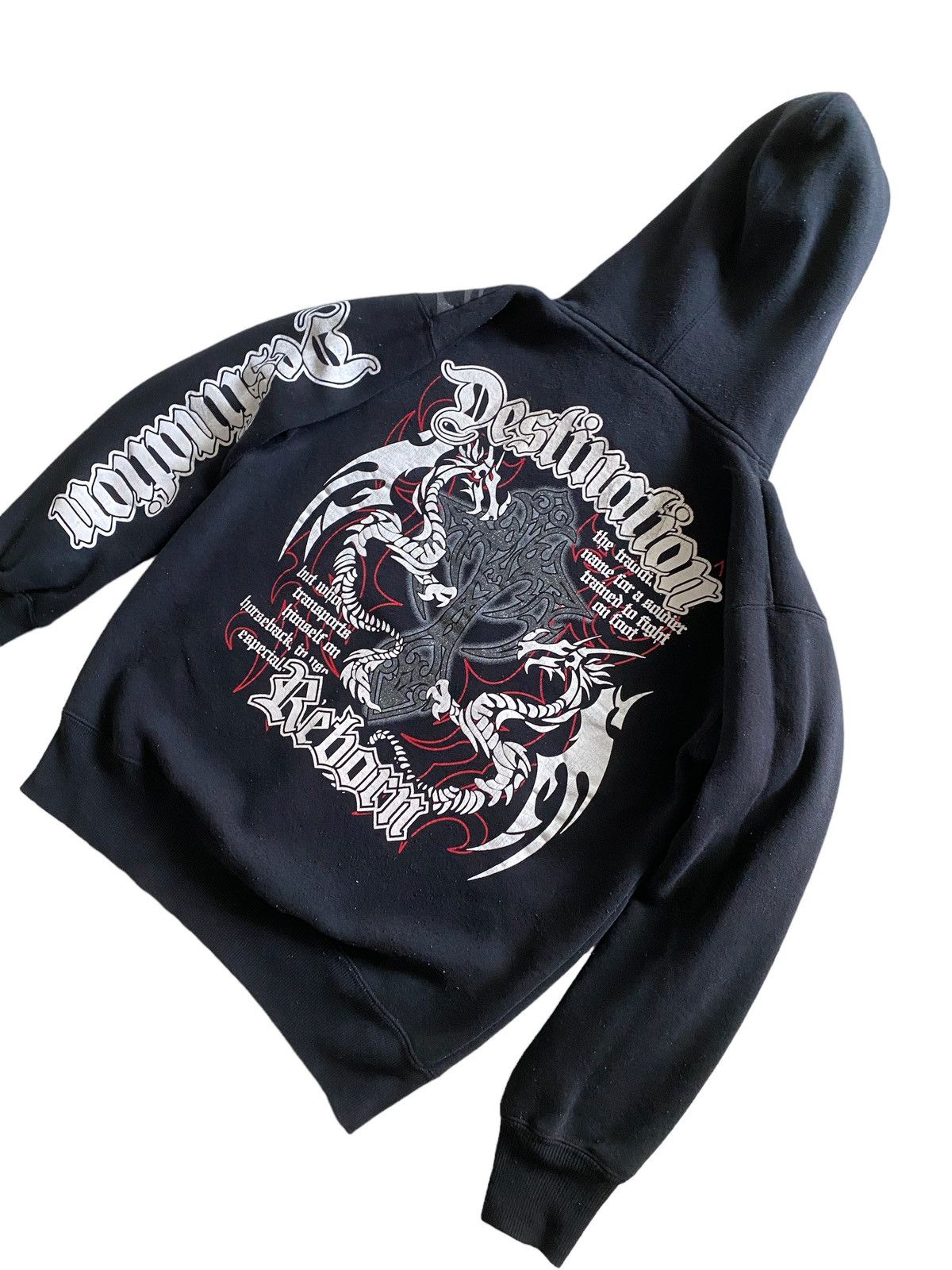 Hysteric Glamour Vintage Destination Re'born Punk Design Hoodie Rare Size US M / EU 48-50 / 2 - 5 Thumbnail