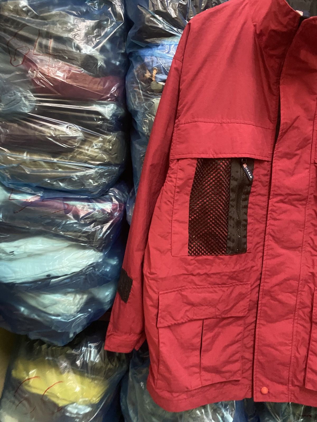 Chaps Ralph Lauren Vintage Chaps Ralph Lauren Red Multi-Pocket Utility Jacket Size US L / EU 52-54 / 3 - 5 Thumbnail