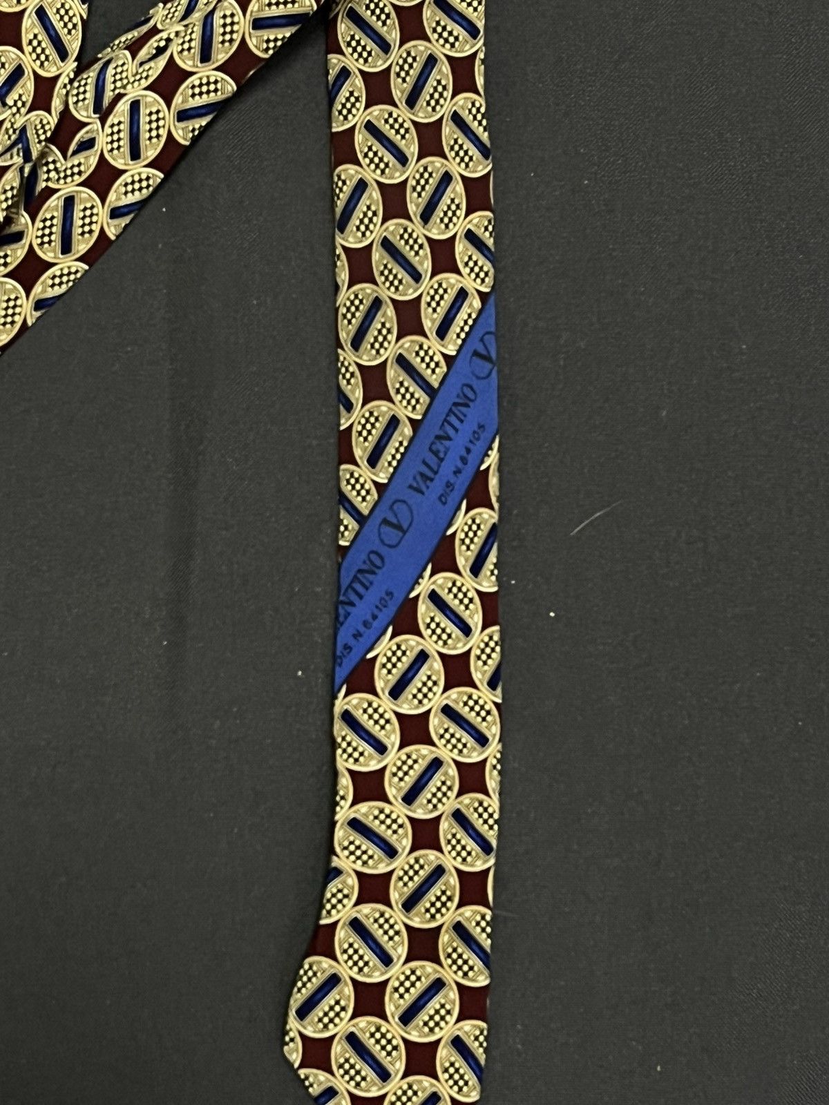 Valentino × Vintage Very old and rare valentino tie Size ONE SIZE - 2 Thumbnail