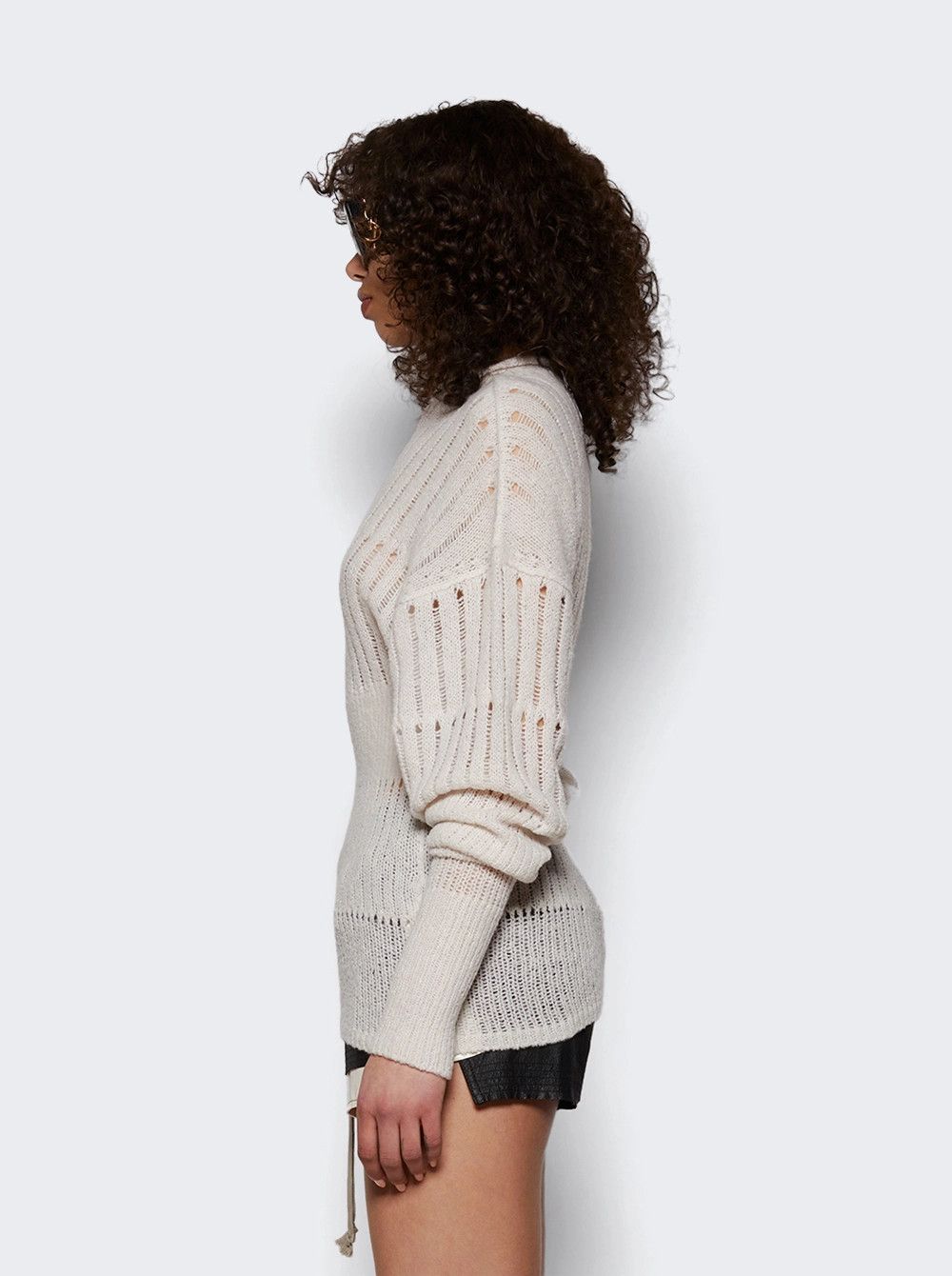 Rick Owens o1mle0426 Dafne Sweater in Gray Size XS / US 0-2 / IT 36-38 - 3 Thumbnail