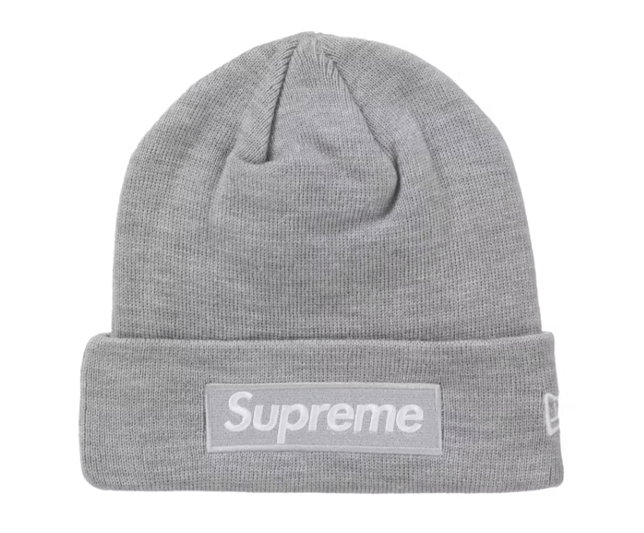 Supreme Box Logo Crewneck (FW22) Heather Grey – Urban