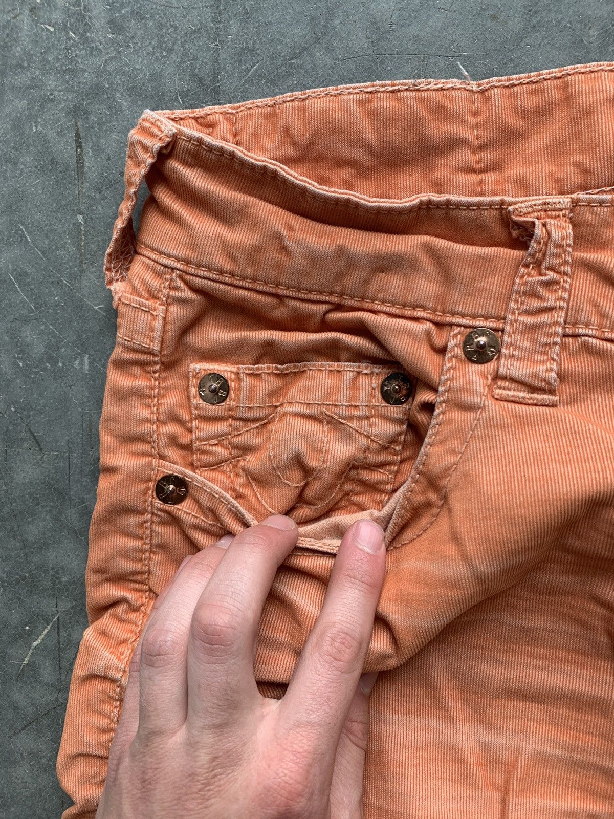 True Religion × Vintage Vintage Y2K True Religion Corduroy Pants Size US 29 - 4 Thumbnail