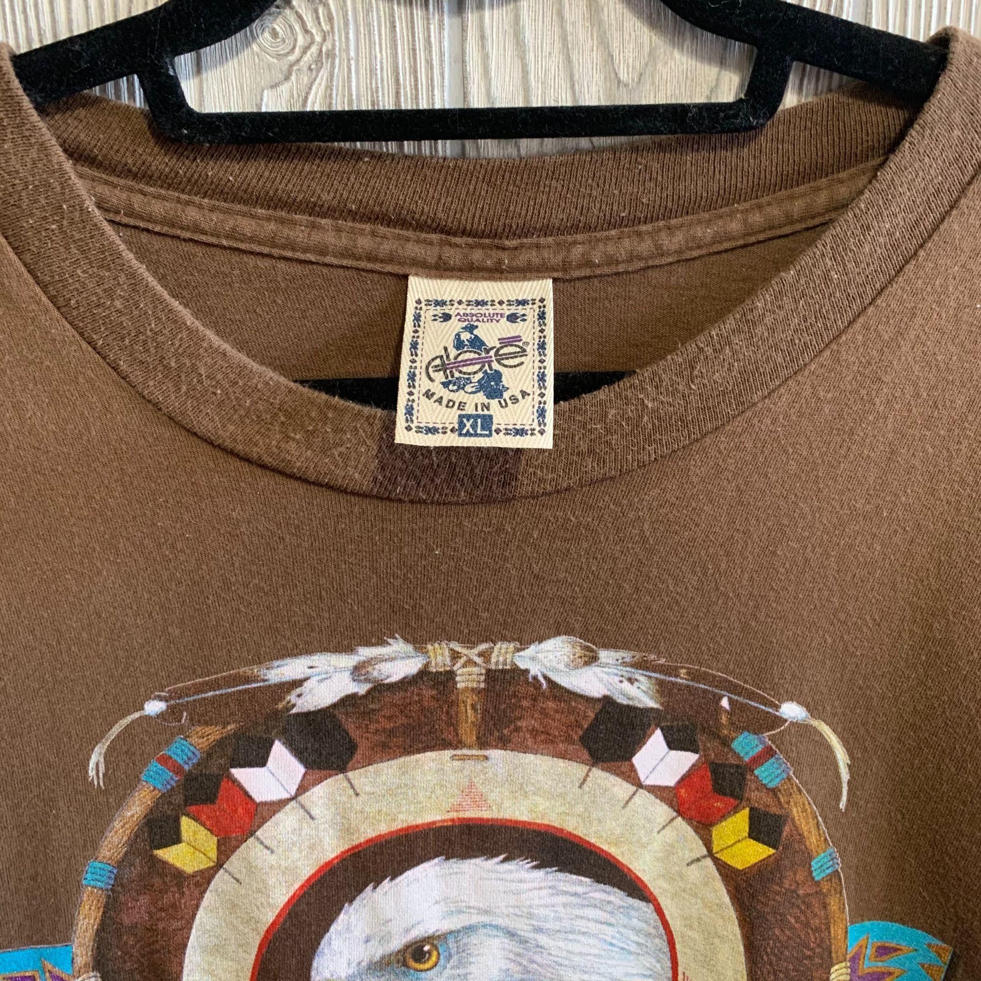 Vintage Vintage Alore Single Stitch Eagle Southwestern Tee XL Size US XL / EU 56 / 4 - 4 Thumbnail