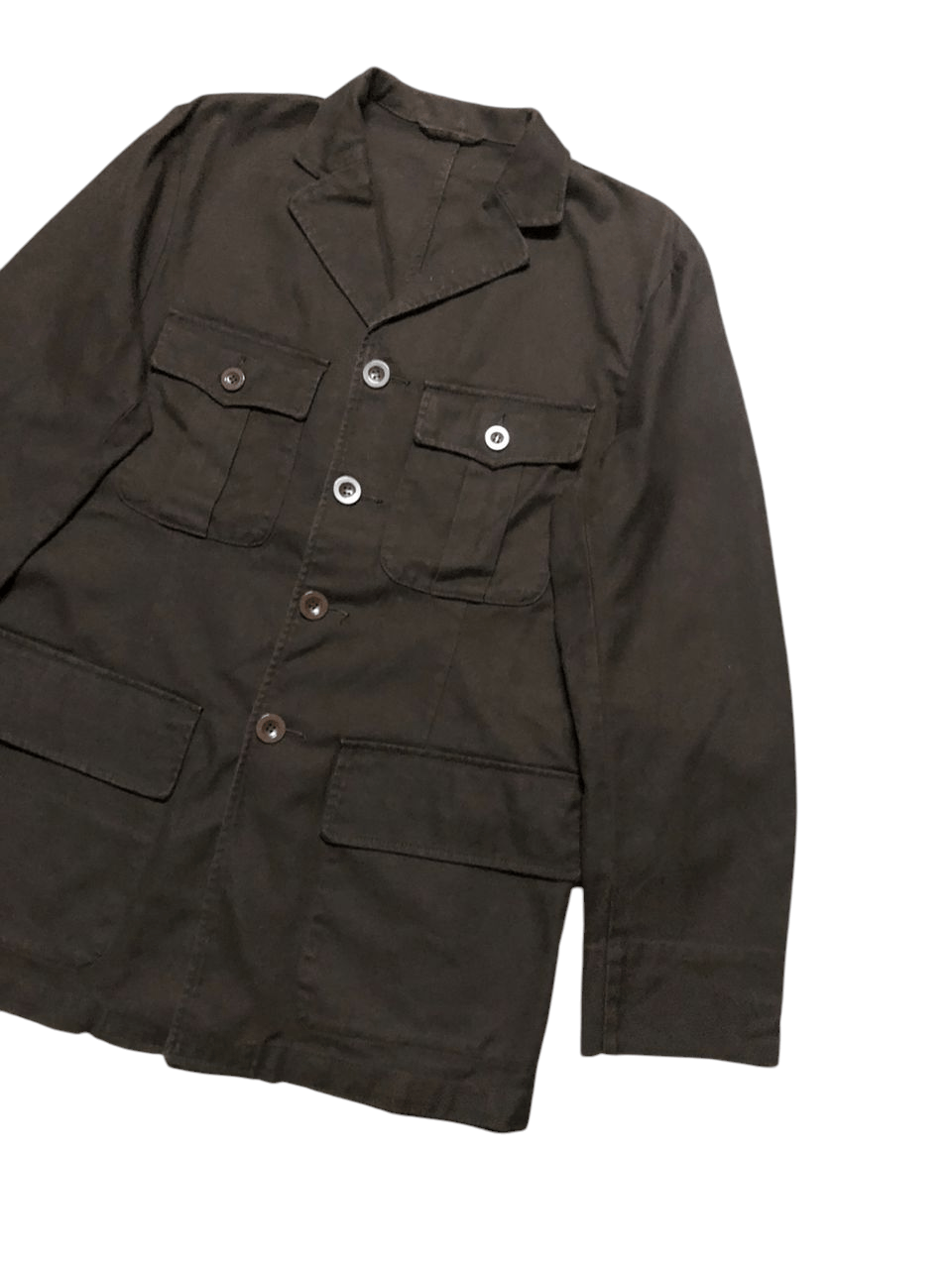 Japanese Brand Japanese Brand On Board Denim Work Jacket Brown Size US M / EU 48-50 / 2 - 5 Thumbnail