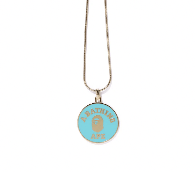 Bape Bape APE COLLEGE NECKLACE Size ONE SIZE - 2 Thumbnail