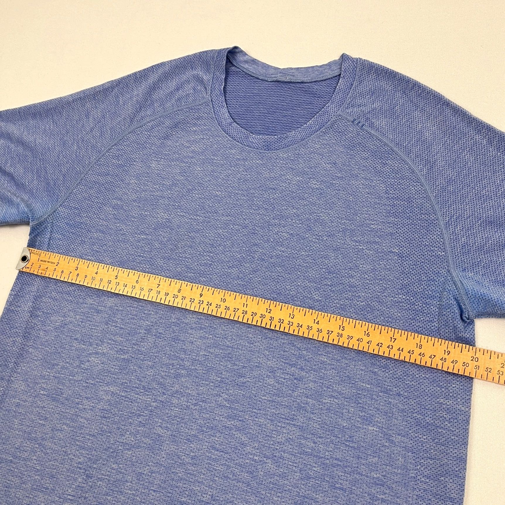Lululemon Lululemon Metal Vent Tech Shirt Mens L Blue Active Workout Running Training Gym Size US L / EU 52-54 / 3 - 6 Thumbnail
