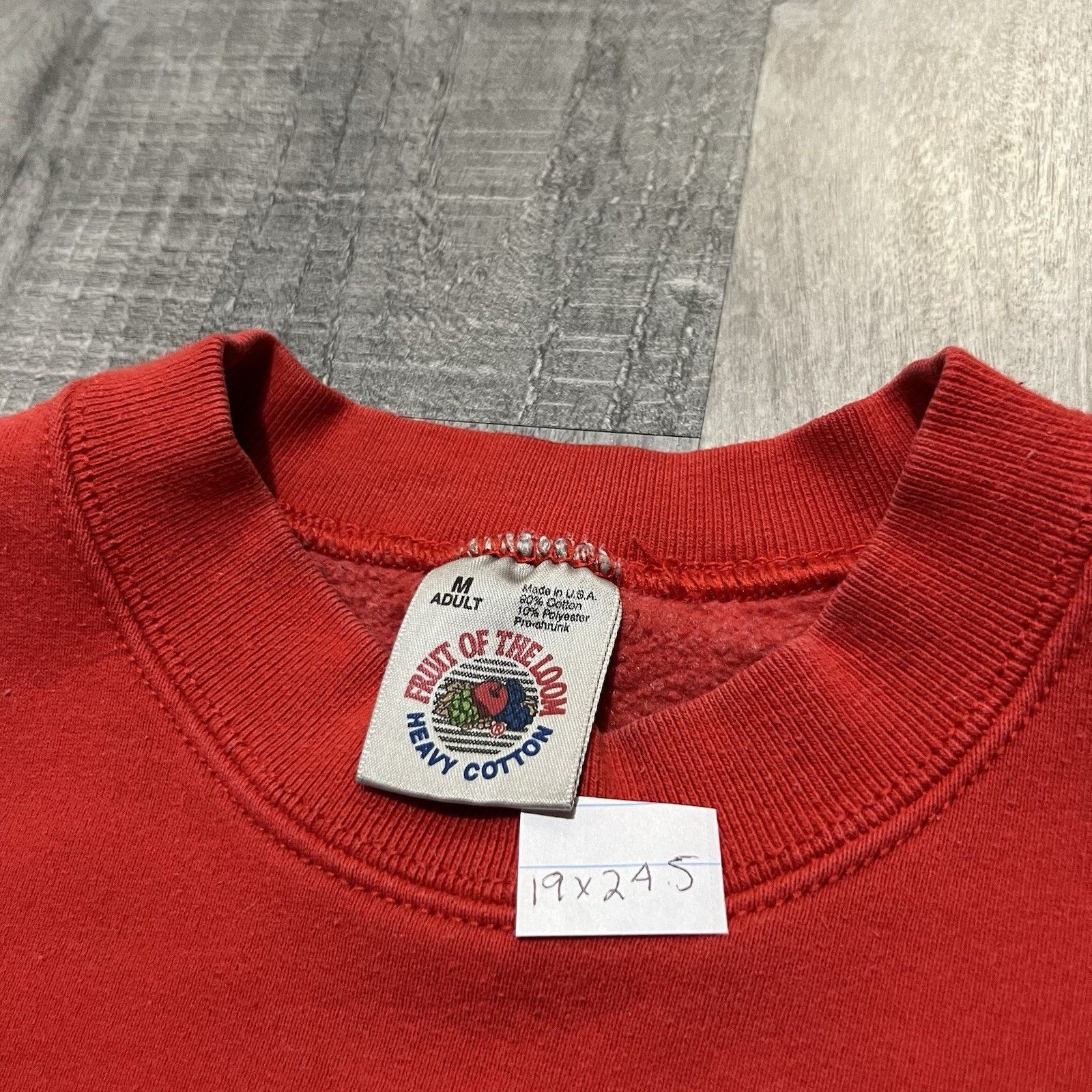 Fruit Of The Loom VTG Nebraska Cornhuskers College Red 90s Huskers Crewneck Size US M / EU 48-50 / 2 - 4 Thumbnail