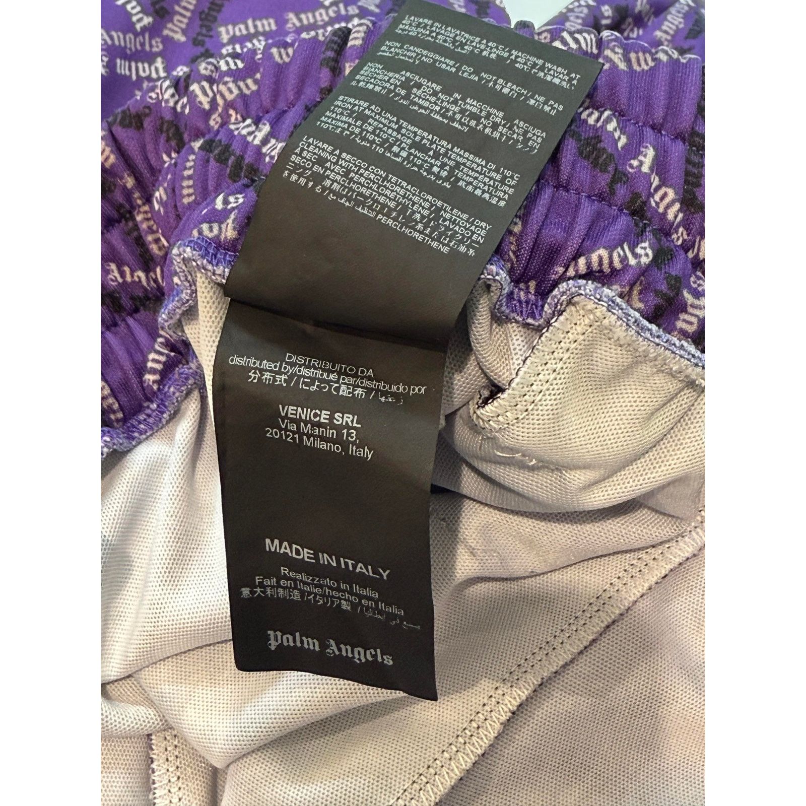 Palm Angels Palm Angels Purple Monogram Track Pants Size 36" / US 14 / IT 50 - 5 Thumbnail