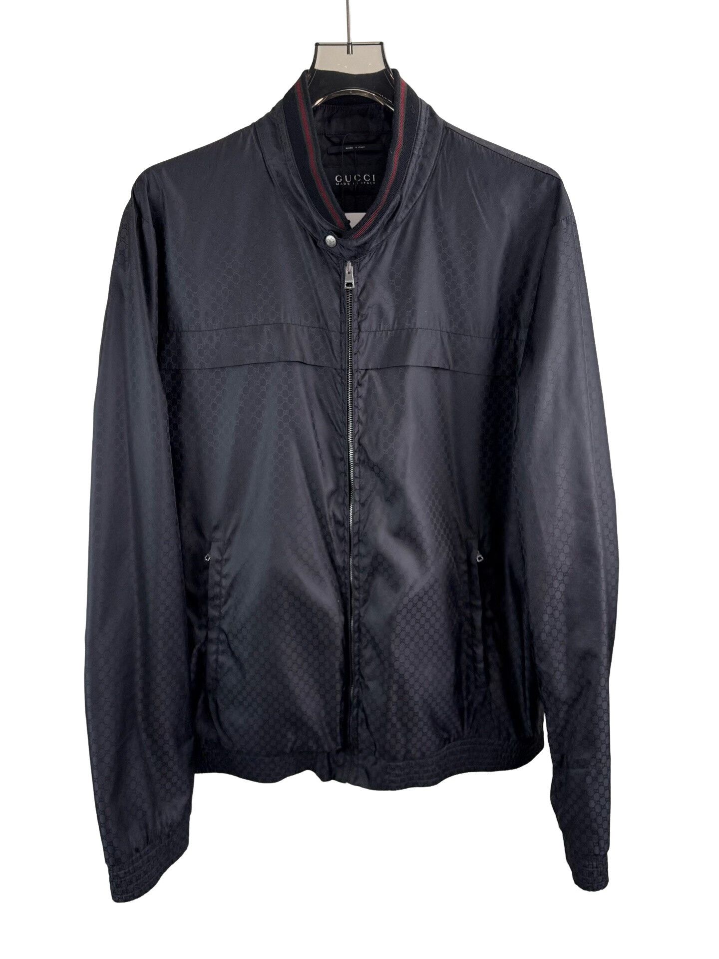 Gucci Gucci GG Monogram Zip Jacket Size 56 Size US XL / EU 56 / 4 - 1 Thumbnail