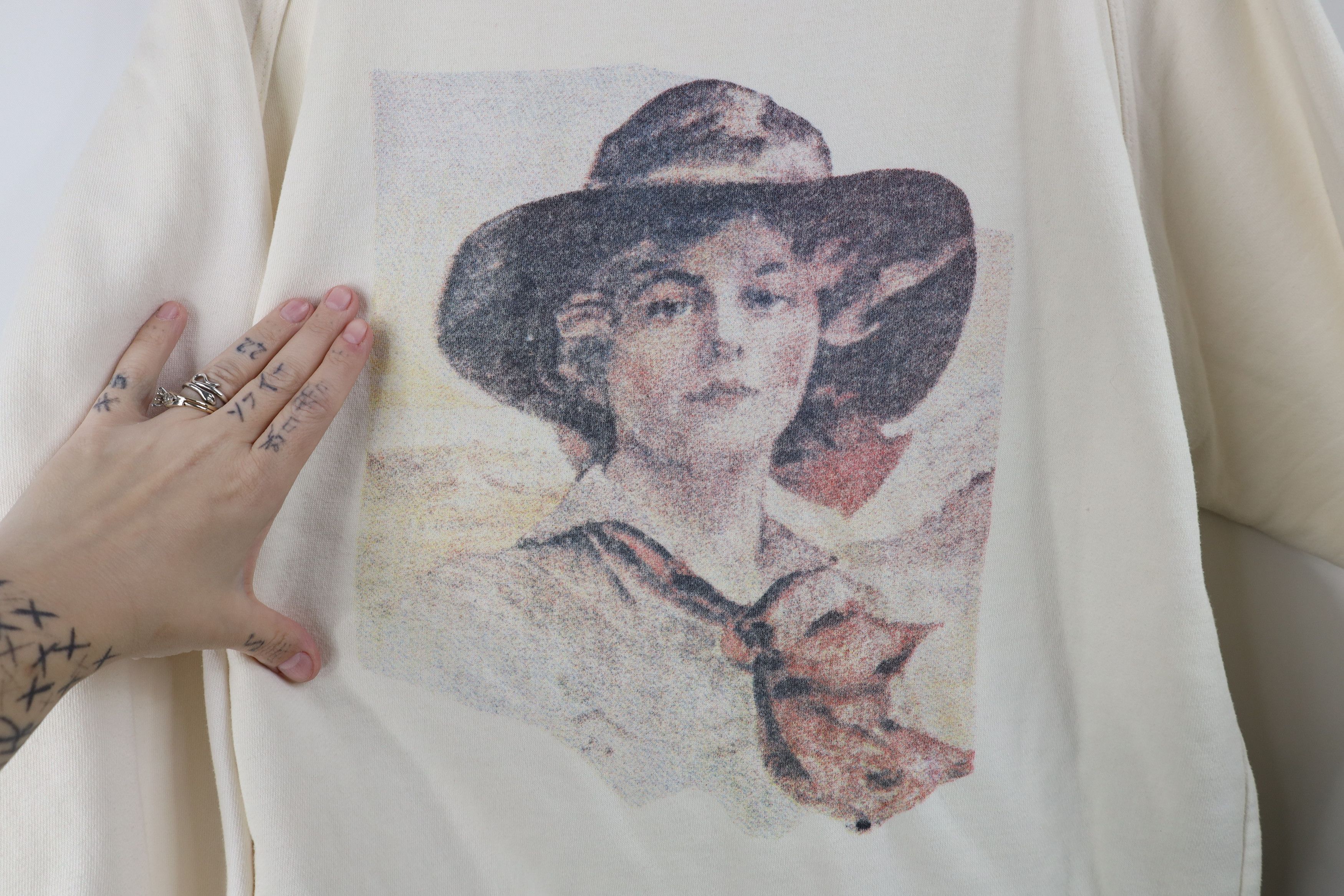 Vintage Vintage 90s Streetwear Girl of the Golden West Sweatshirt Size M / US 6-8 / IT 42-44 - 4 Thumbnail