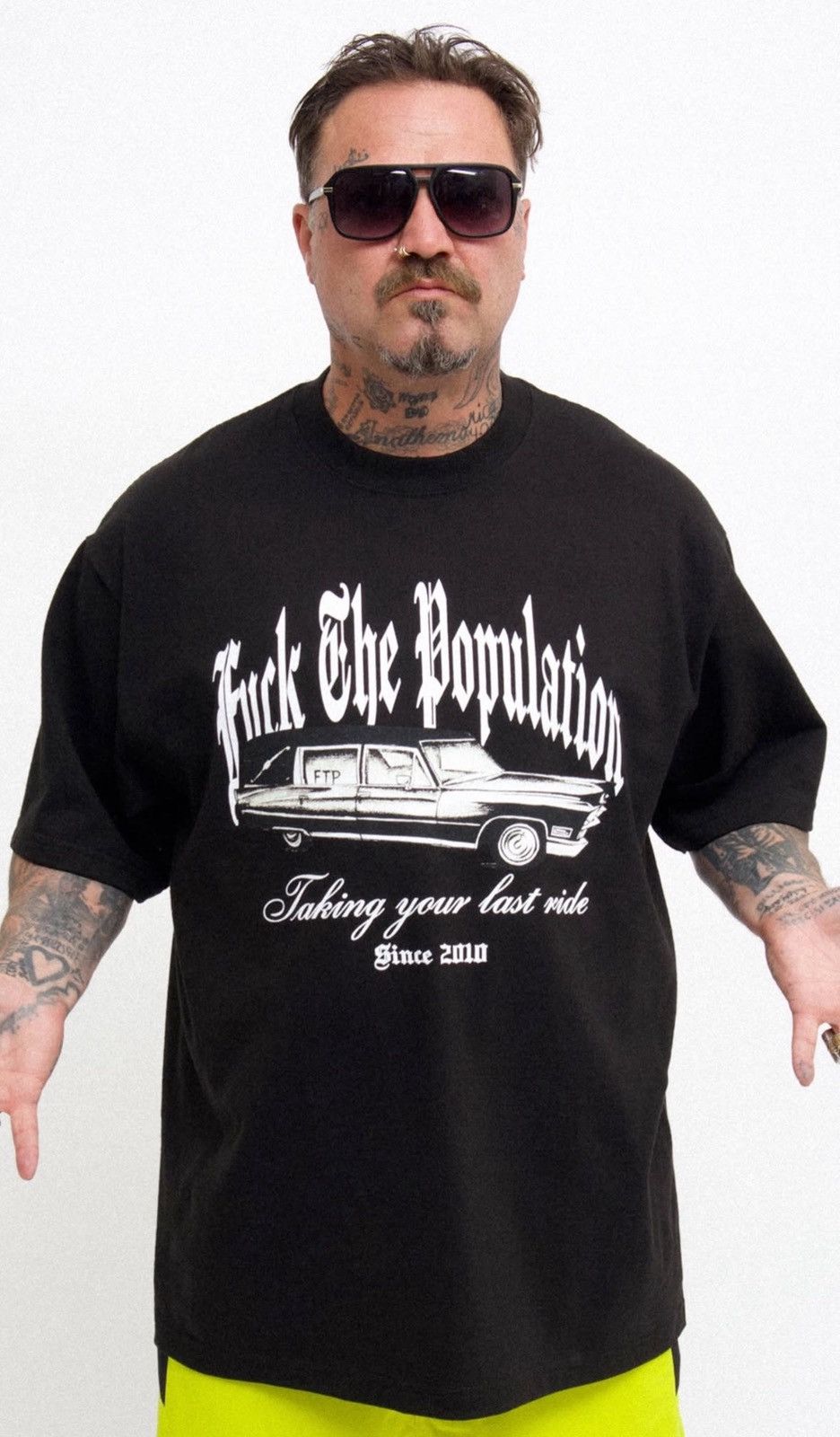 Fuck The Population FTP Last Ride Tee Size US M / EU 48-50 / 2 - 3 Thumbnail