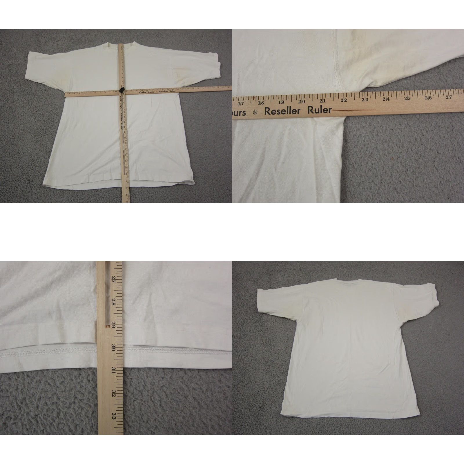 Vintage VINTAGE Galt Sand Shirt Mens L White Jersey 90s USA Crew Neck Short Sleeve Single Stitch Size US L / EU 52-54 / 3 - 8 Thumbnail
