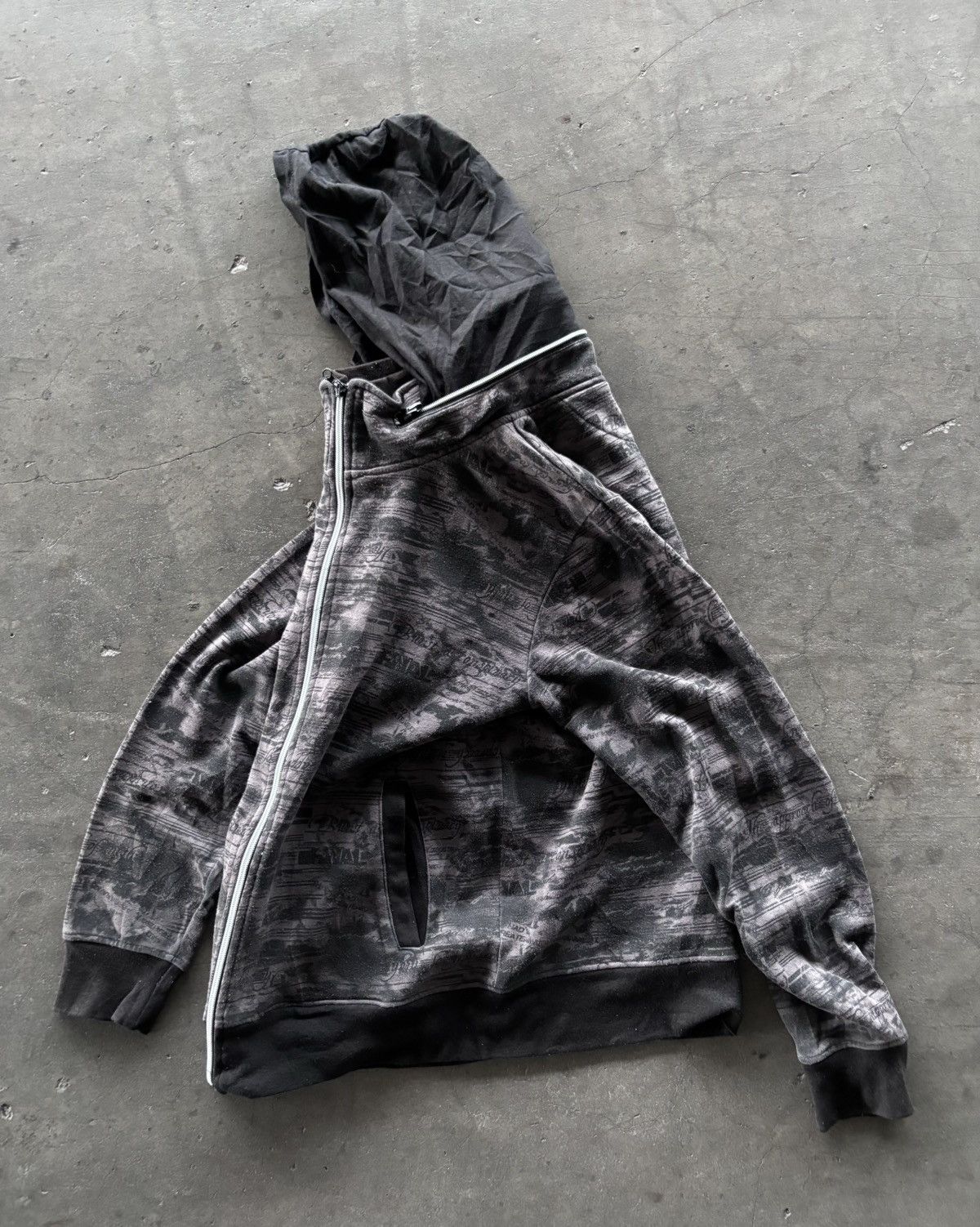 If Six Was Nine × Japanese Brand × Le Grande Bleu (L.G.B.) Pract Ifsixwasnine lgb style Poem Bono Hoodie Size US L / EU 52-54 / 3 - 6 Thumbnail