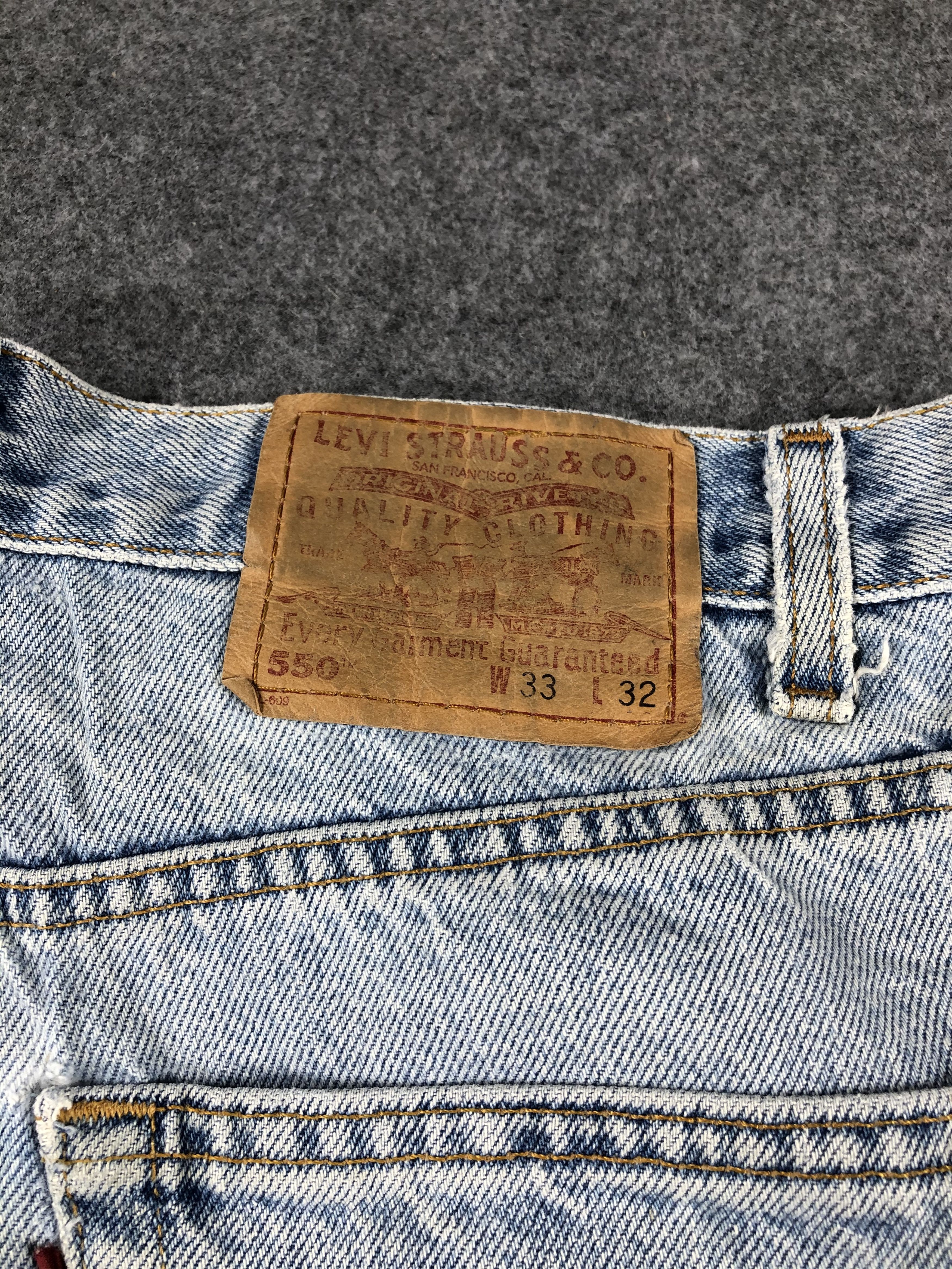 Levi's × Vintage Vintage Levis Jeans Lot 550 -JM690 Size US 32 / EU 48 - 9 Thumbnail