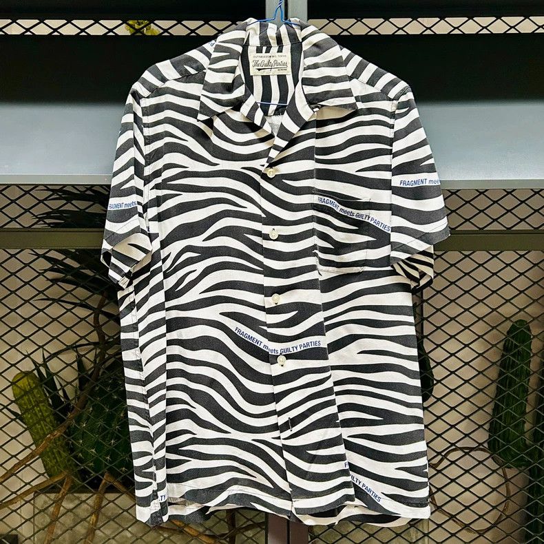 Wacko Maria Wacko maria Hiroshi Fujiwara Collaborative Cuban Collar Ze Size US M / EU 48-50 / 2 - 2 Thumbnail