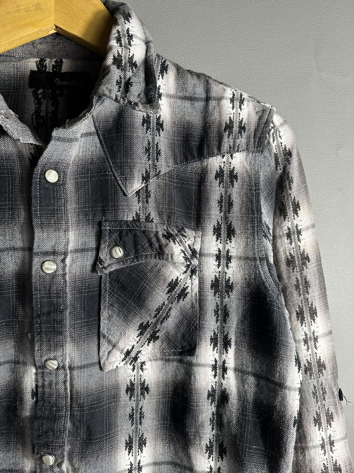 20471120 90s WESTERN GOTHIC SHIRT JUNYA WATANABE CDG STYLE Size US M / EU 48-50 / 2 - 6 Thumbnail