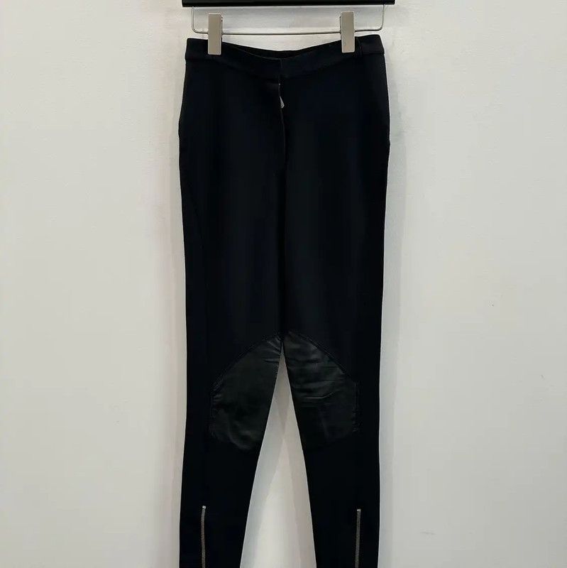 Alexander McQueen Alexander McQueen Black Polyester Leisure Pants 0089 Size 23" - 1 Thumbnail