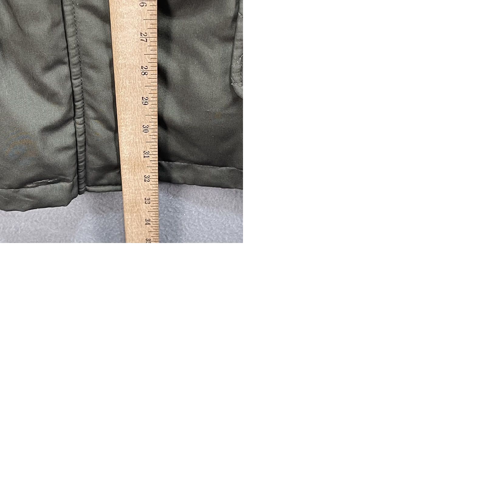 London Fog London Fog Jacket Womens Large Olive Green Quilted Utility Pockets Plaid Lining Size L / US 10 / IT 46 - 9 Thumbnail