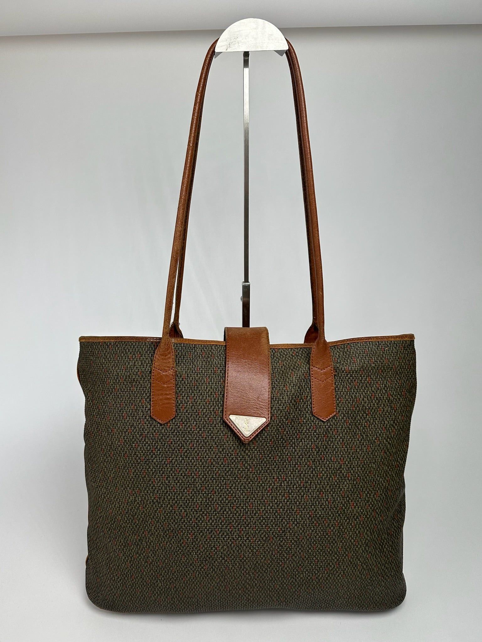 Other Vintage Yves Saint Laurent Handbag gray brown Size ONE SIZE - 1 Thumbnail