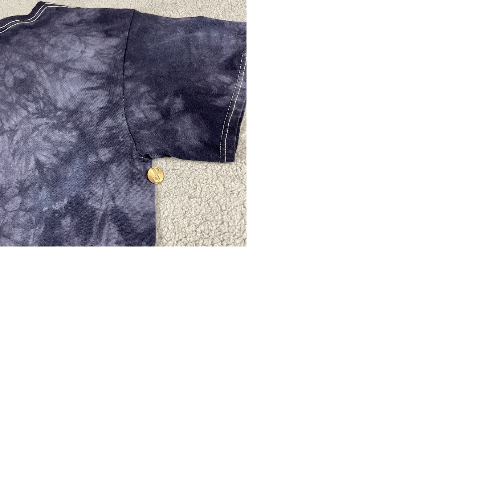 Vintage VINTAGE Eagle American Flag TShirt Mens Large Gray Nature Tie Dye Shirt Size US L / EU 52-54 / 3 - 9 Thumbnail