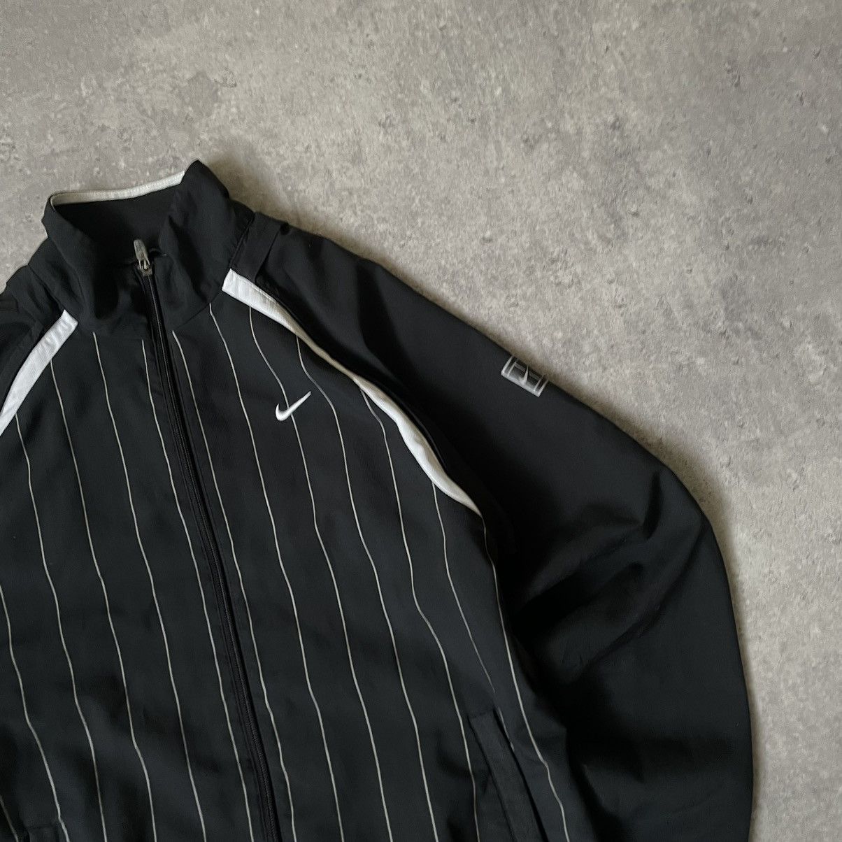 Nike × Vintage Vintage Nike 90s Chalange Court 2in1 Zip Hoodie Vests Size US S / EU 44-46 / 1 - 3 Thumbnail