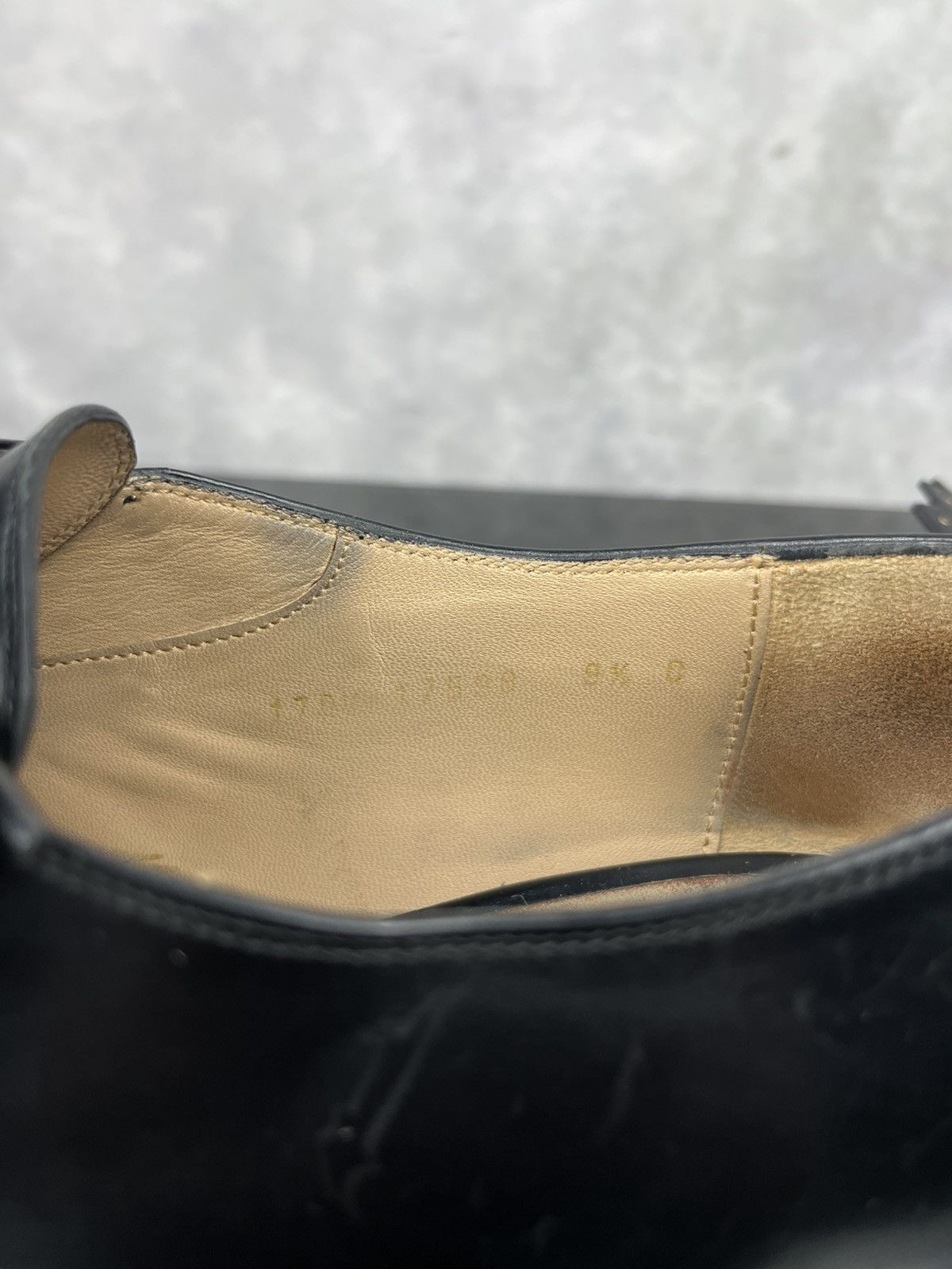 Salvatore Ferragamo Salvatore Ferragamo Women's Black Leather Oxford Size 9.5 C Size US 9.5 / IT 39.5 - 12 Thumbnail