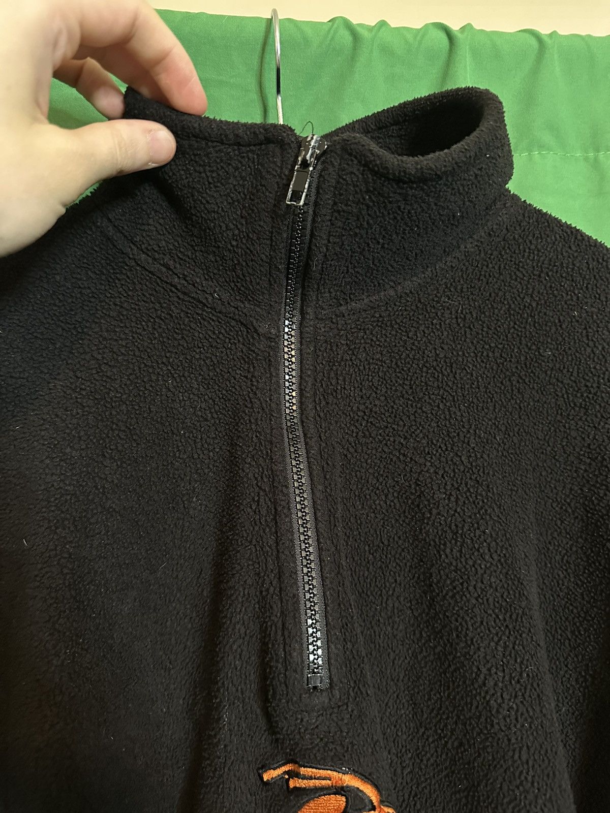Vintage ORANGE COUNTY CHOPPERS vintage USA-made black fleece Size US M / EU 48-50 / 2 - 5 Thumbnail