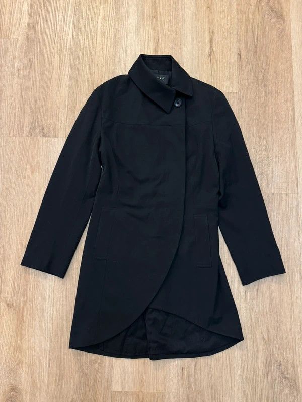 ATSURO TAYAMA Atsuro Tayama Japan Rare asymmetrical coat blazer wool 36 S Size S / US 4 / IT 40 - 1 Thumbnail