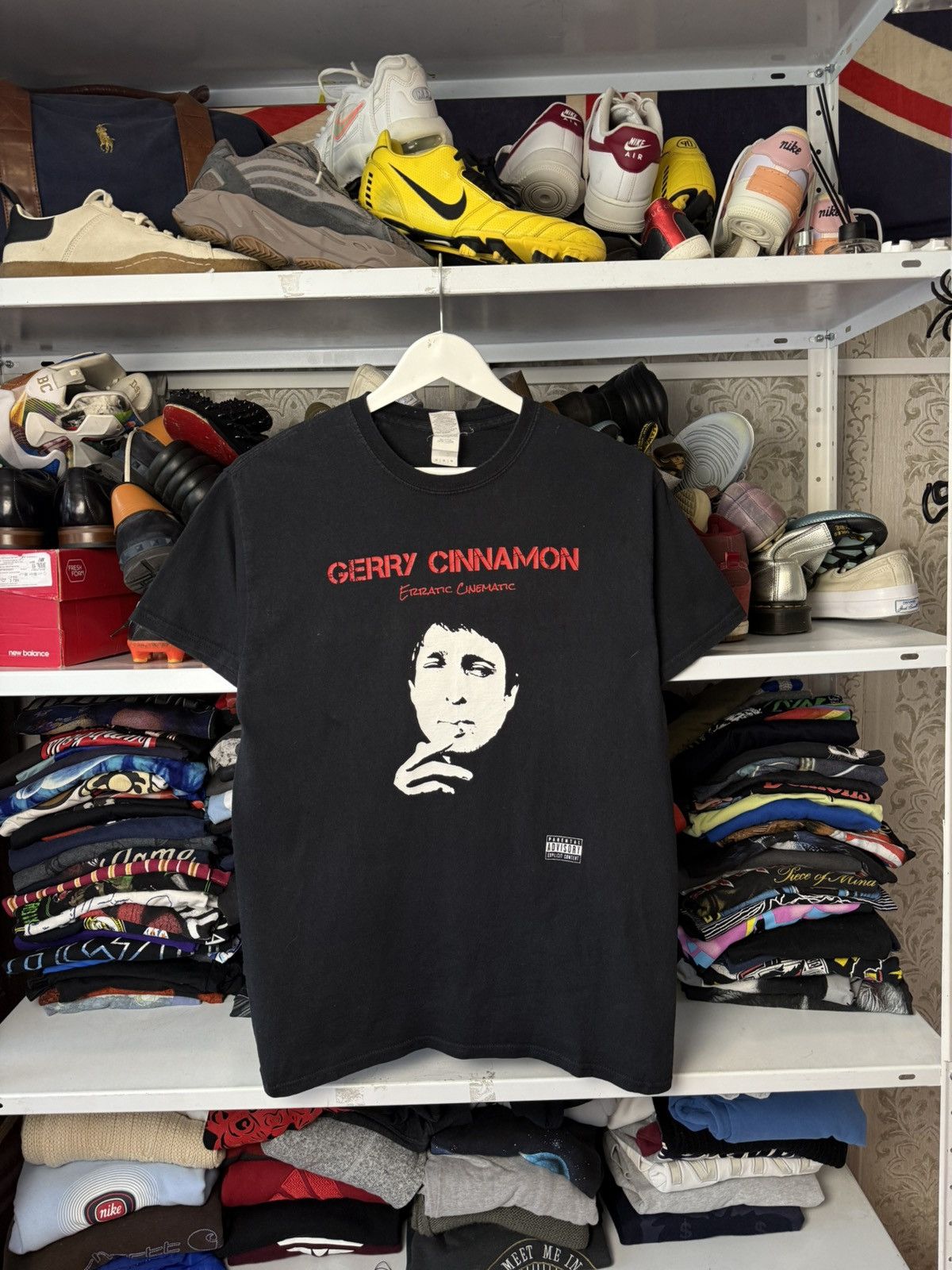 Band Tees Men's Vintage T-Shirt Gerry Cinnamon Erratic Cinematic Size US M / EU 48-50 / 2 - 1 Thumbnail