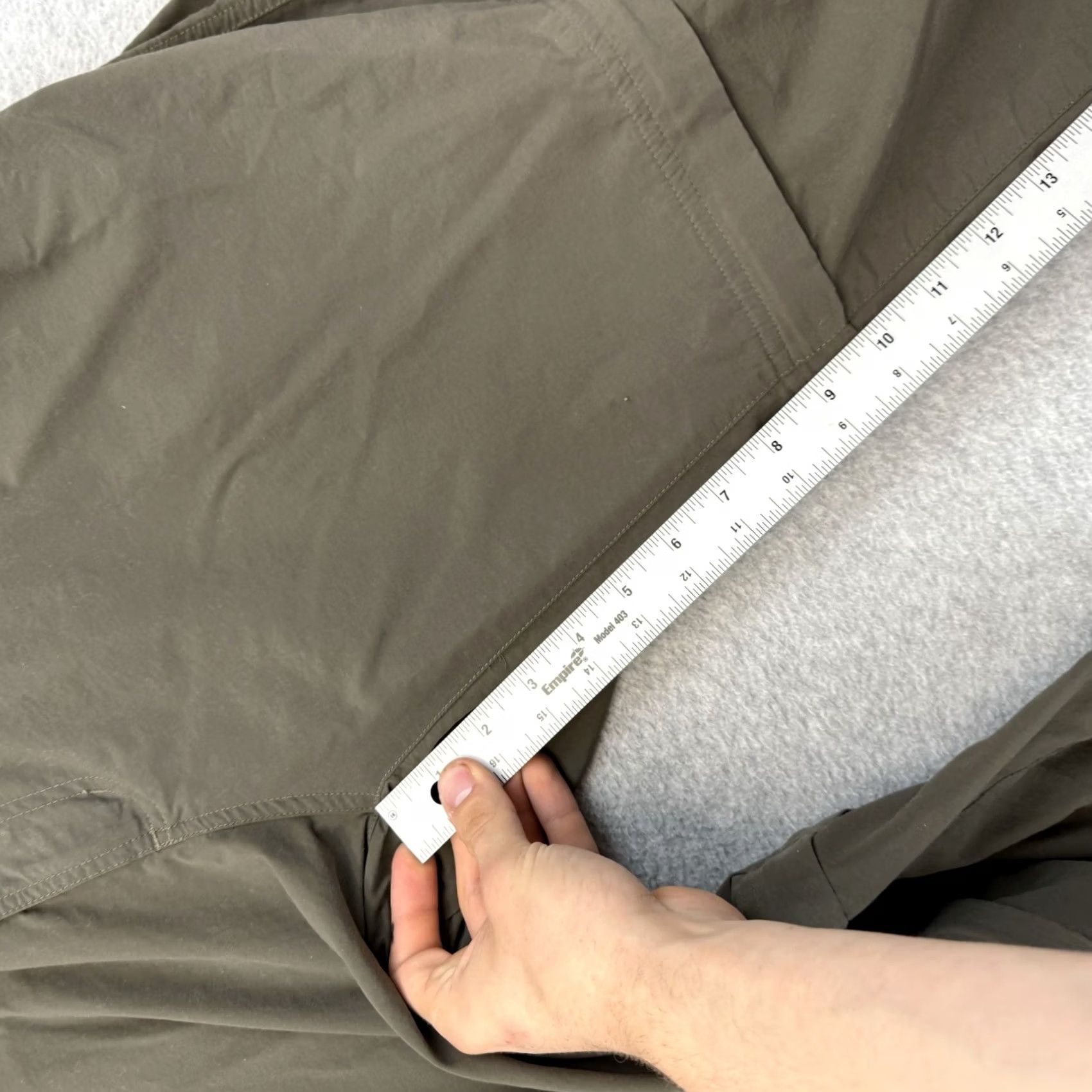 ExOfficio ExOfficio Mens Cargo Hiking Pants Brown Nylon Zip Off Convertible Shorts 36x32 Casual Travel Size US 36 / EU 52 - 4 Thumbnail