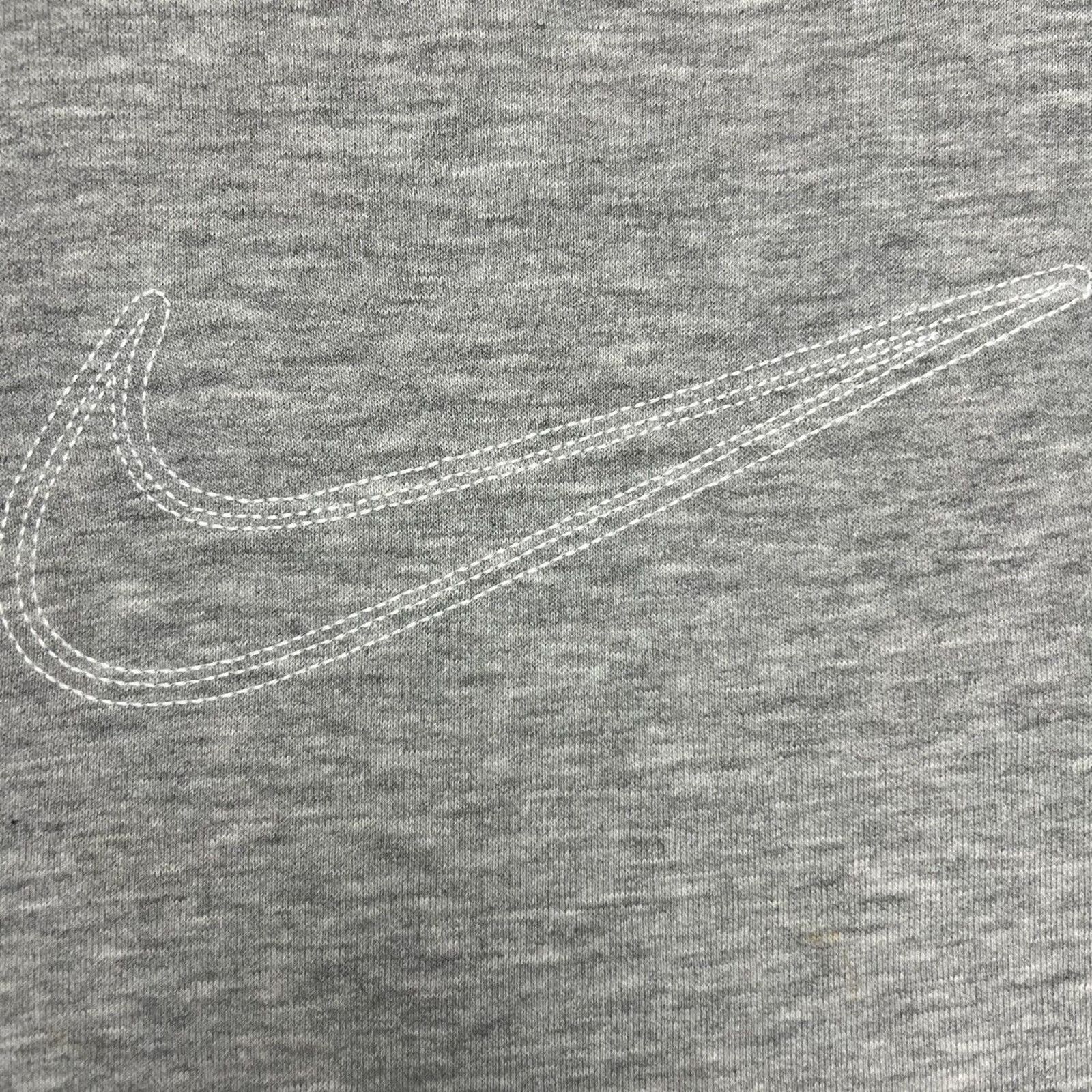 Nike × Vintage Nike Sportswear Sweatshirt Big Center Swoosh Fleece Pullover Size US S / EU 44-46 / 1 - 2 Thumbnail