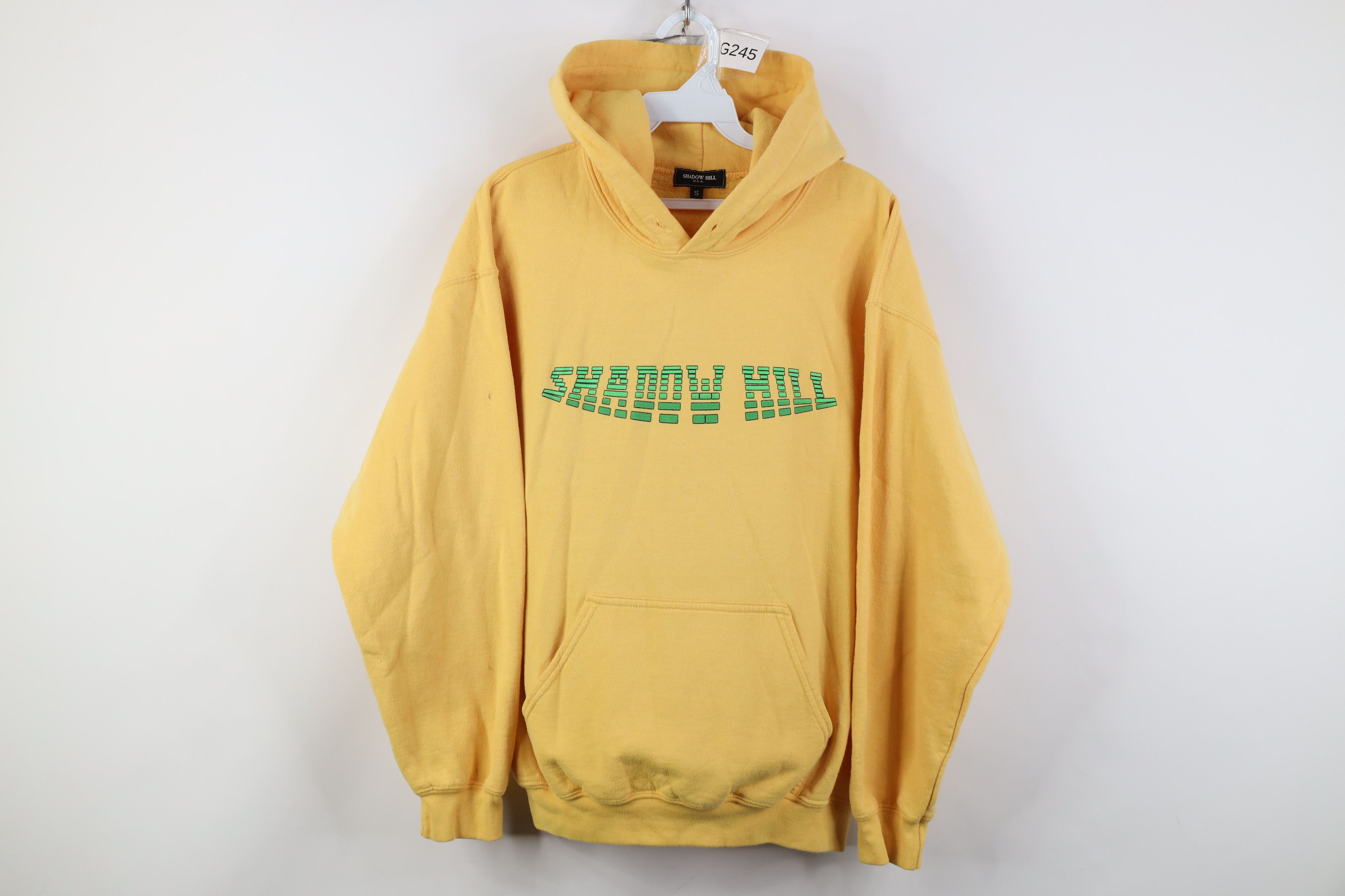 Shadow Hill Shadow Hill Spell Out United States Hoodie Sweatshirt USA Size US S / EU 44-46 / 1 - 1 Thumbnail