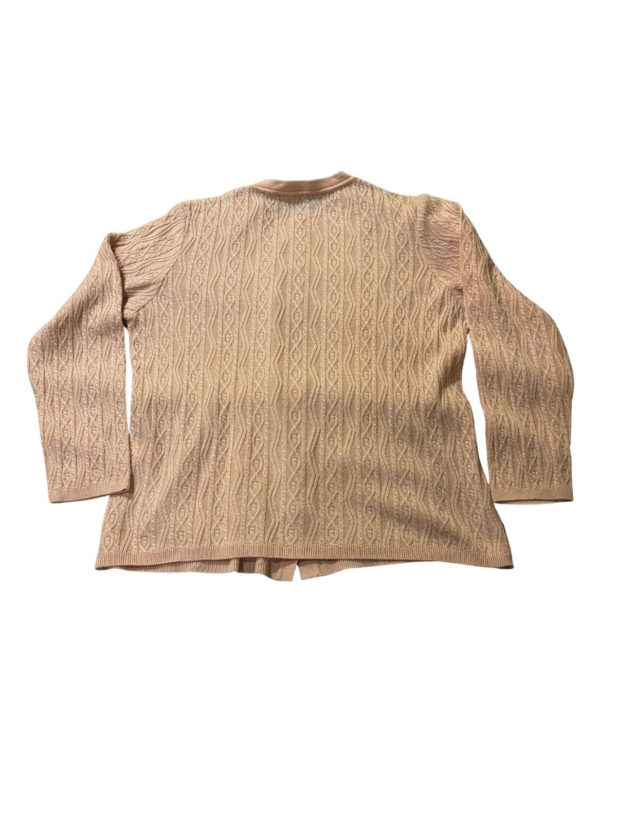 Other Peach colored sweater cardigan.wt1326 Size M / US 6-8 / IT 42-44 - 9 Thumbnail