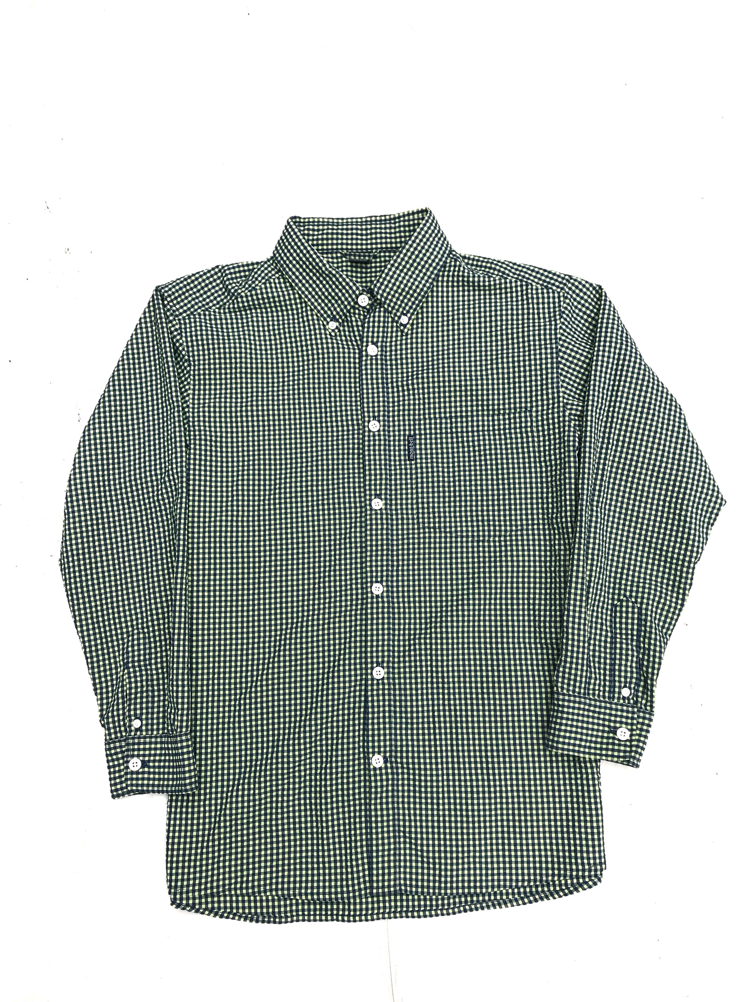 Montbell Montbell Green tartan Outdoor mountain engineering Size US M / EU 48-50 / 2 - 9 Thumbnail