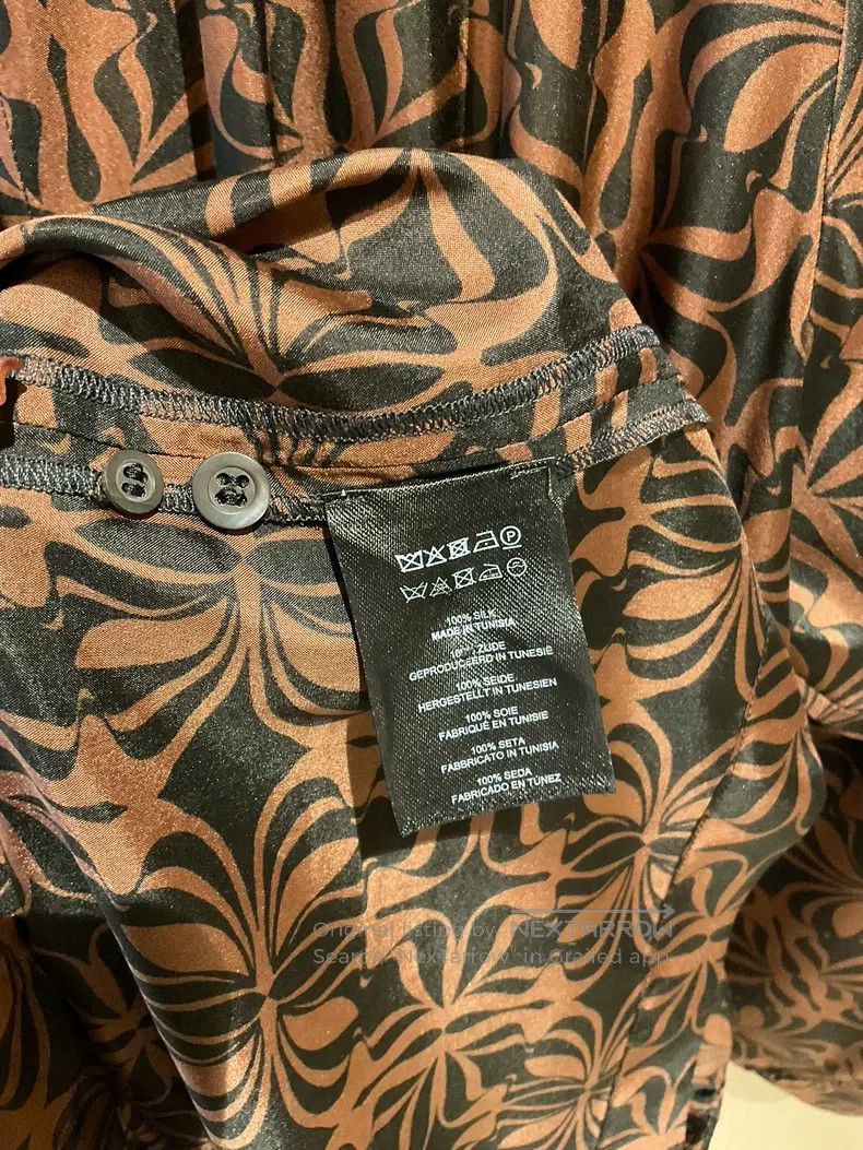 Dries Van Noten Dries Van Noten SIZE:40 Printed Silk Dress Size S / US 4 / IT 40 - 7 Thumbnail