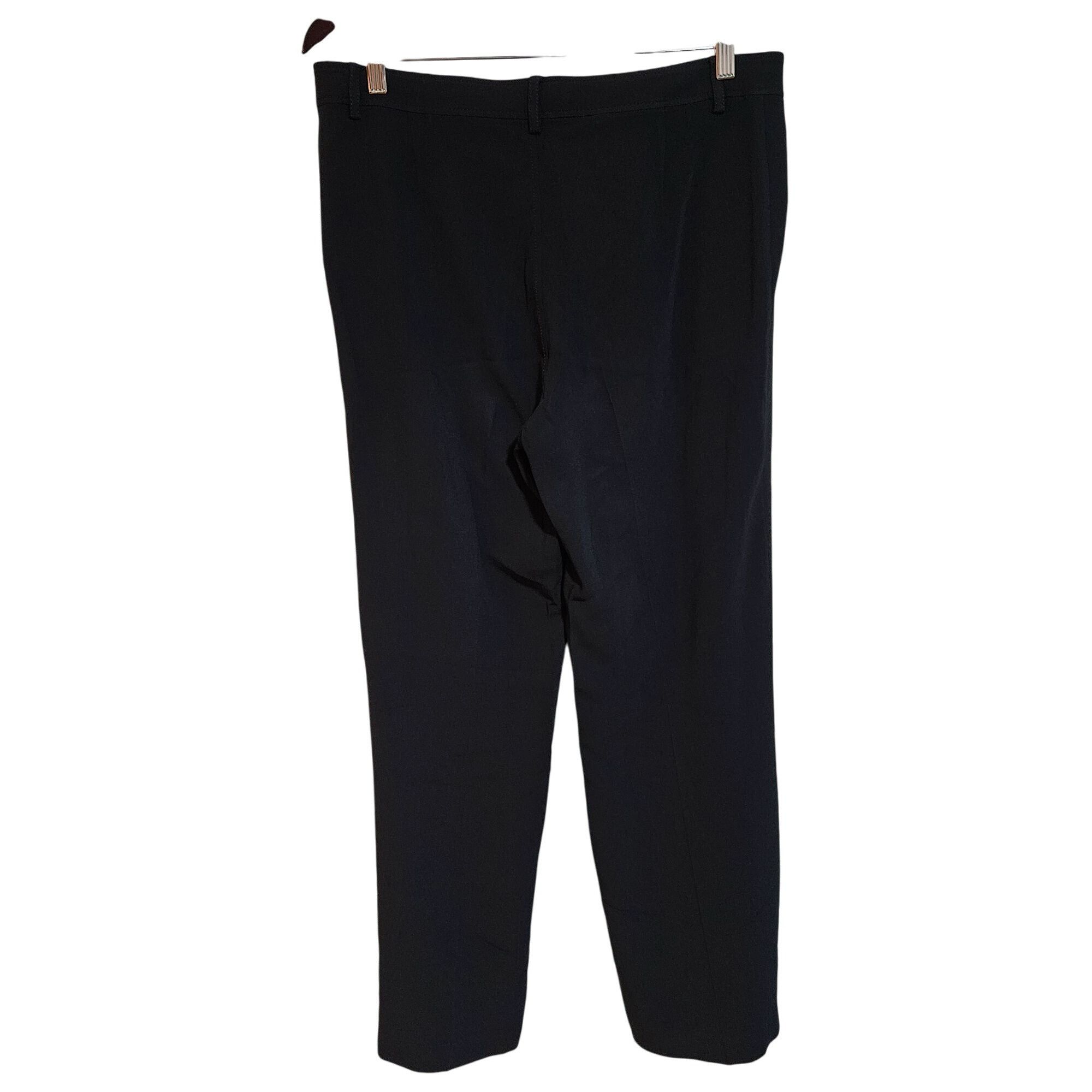 Alberta Ferretti Alberta Ferretti Black Pants Women 10 Business Court Elegant Size 32" / US 10 / IT 46 - 10 Thumbnail