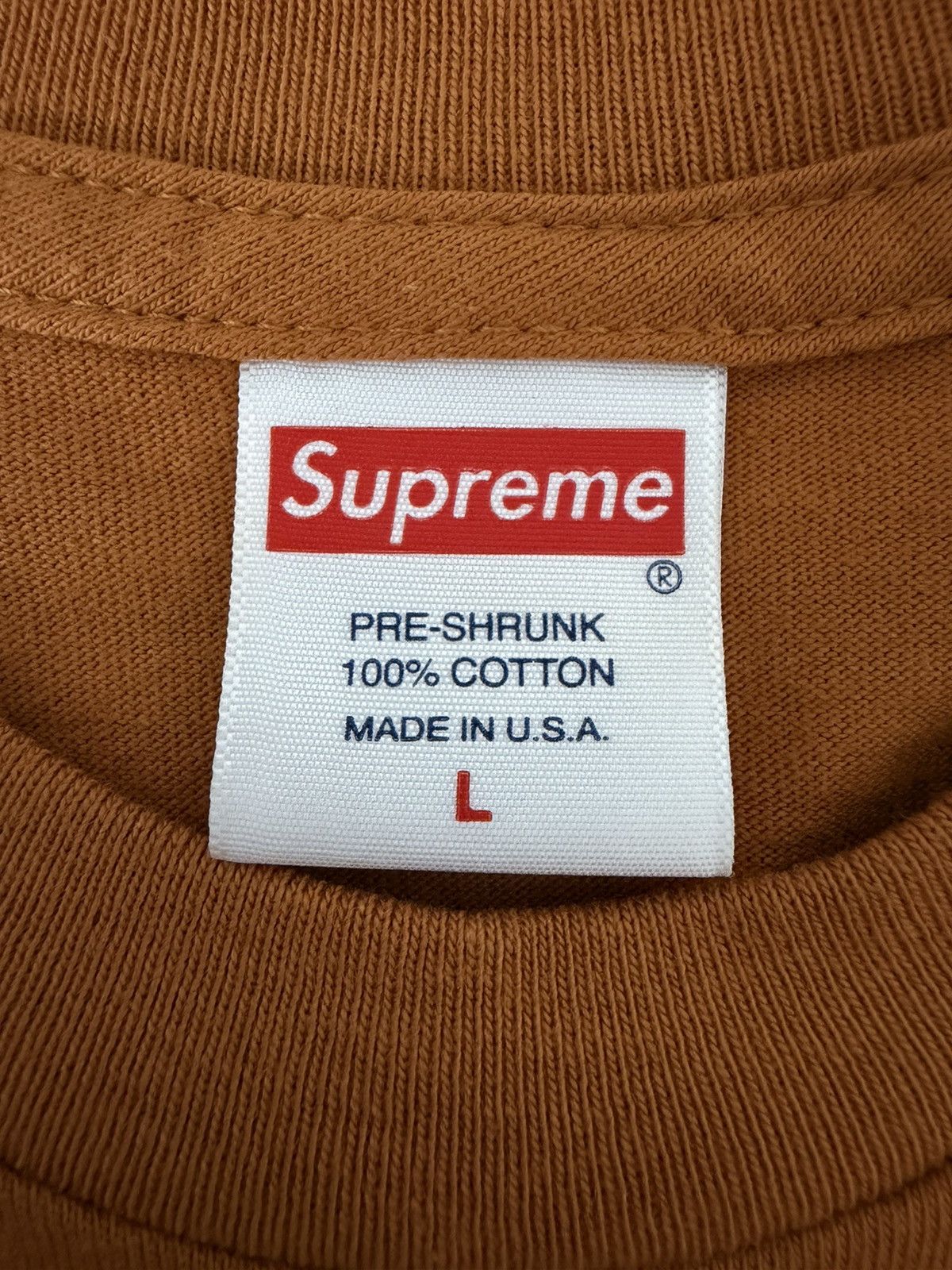 Supreme Supreme SS20 Cherries Tee Burnt Orange Size US L / EU 52-54 / 3 - 6 Thumbnail